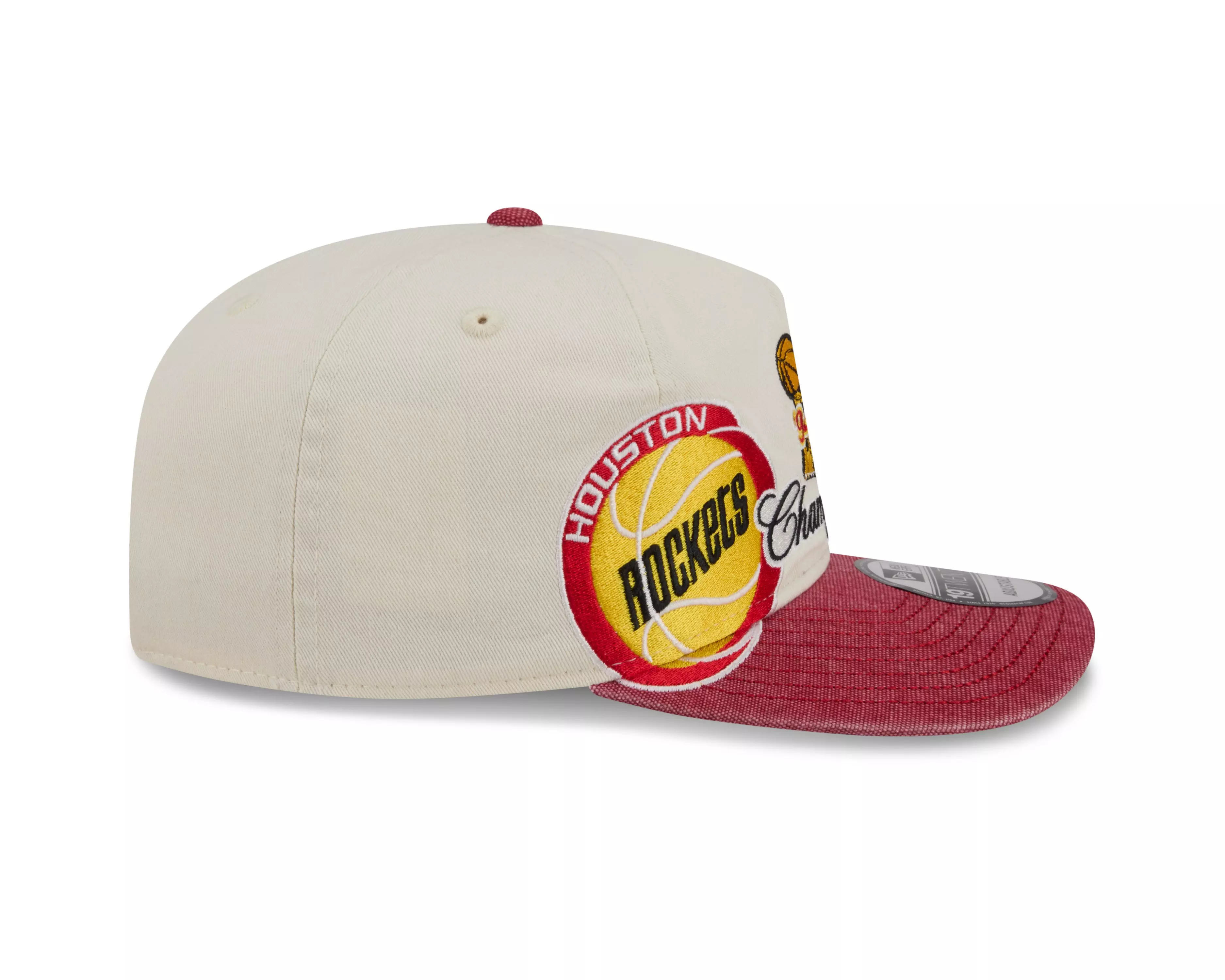 New Era Houston Rockets 19TWENTY Hardwood Classic Snapback Hat-White/Red - WHITE/RED