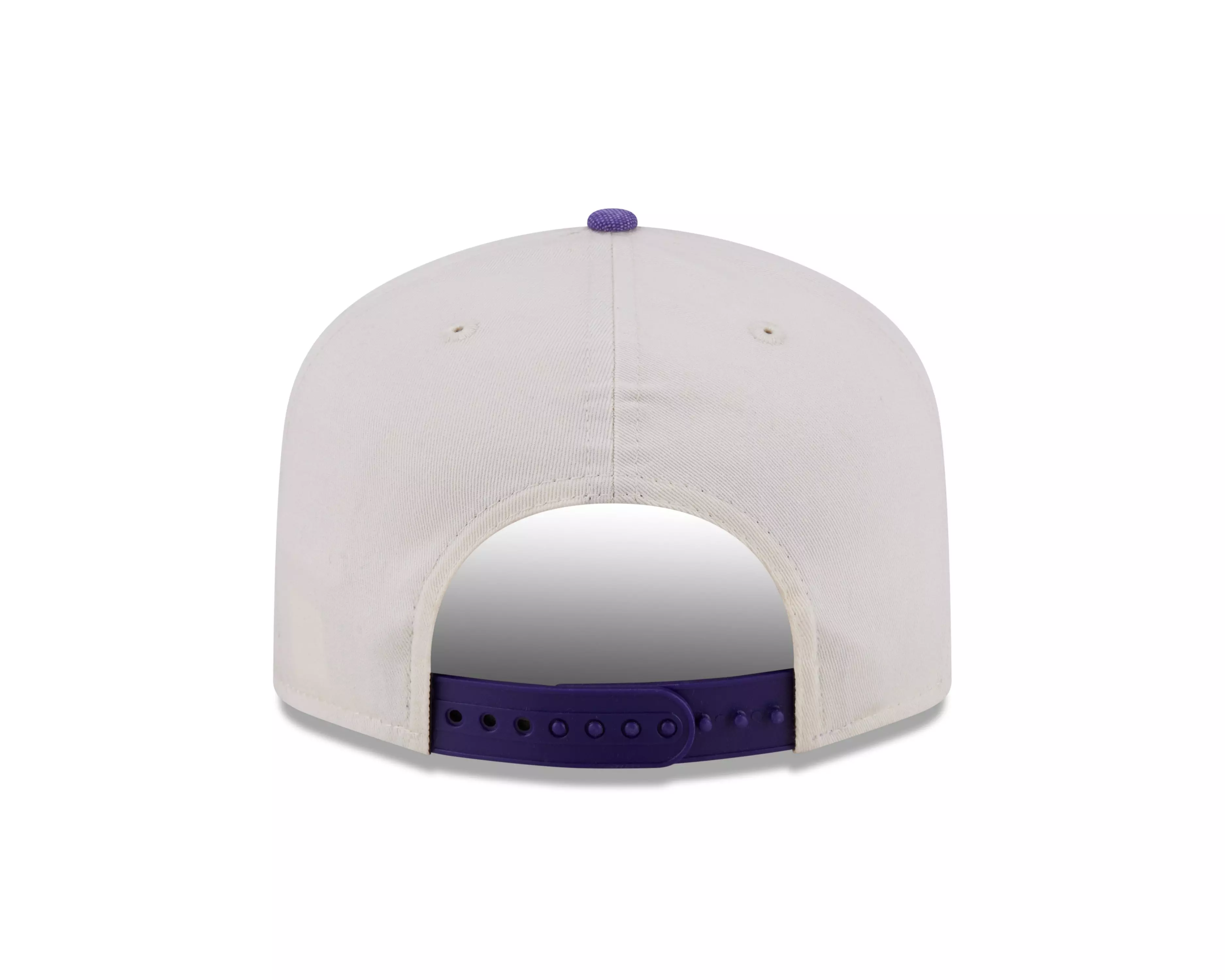 New Era Los Angeles Lakers 19TWENTY Hardwood Classic Snapback Hat - White/Purple - WHITE/PURPLE