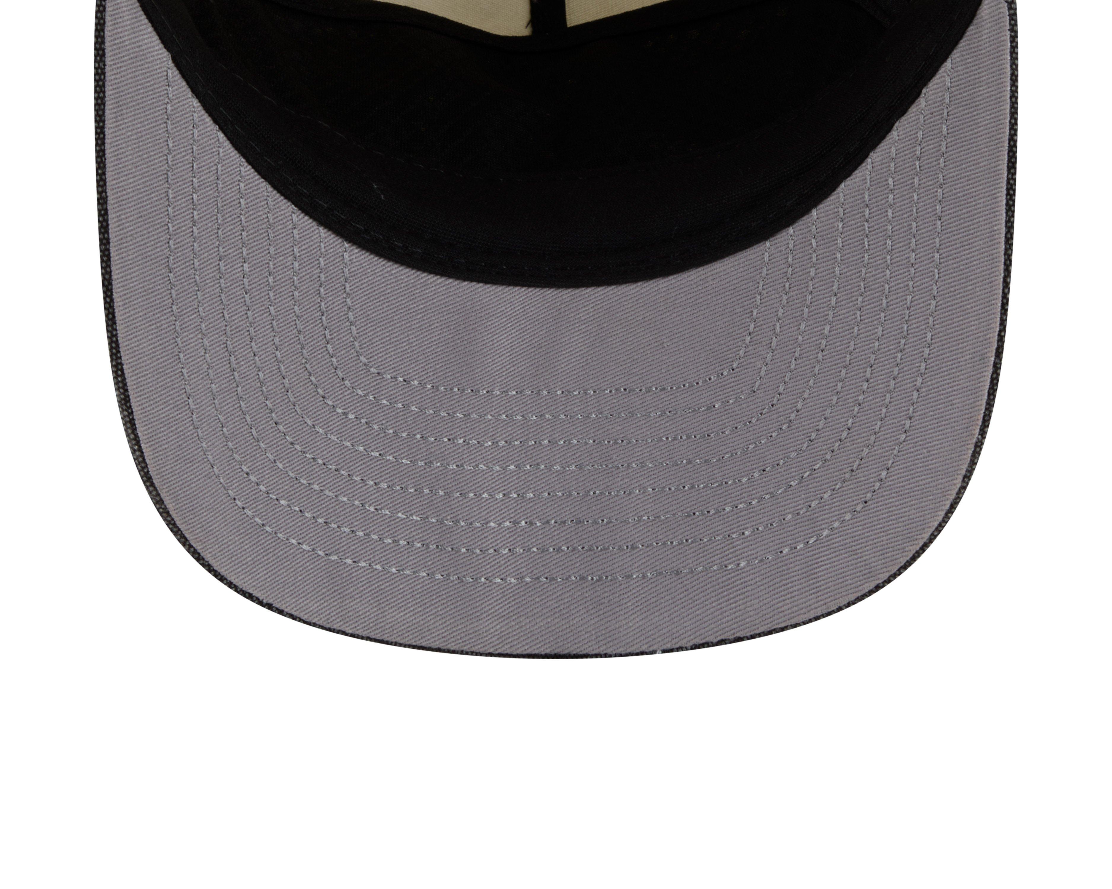 New Era Miami Heat 19TWENTY Hardwood Classic Snapback Hat-White/Black - WHITE/BLACK Thumbnail View 7