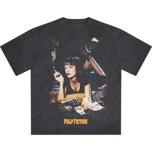 ID Supply Men's Pulp Fiction Mia Smoke Tee