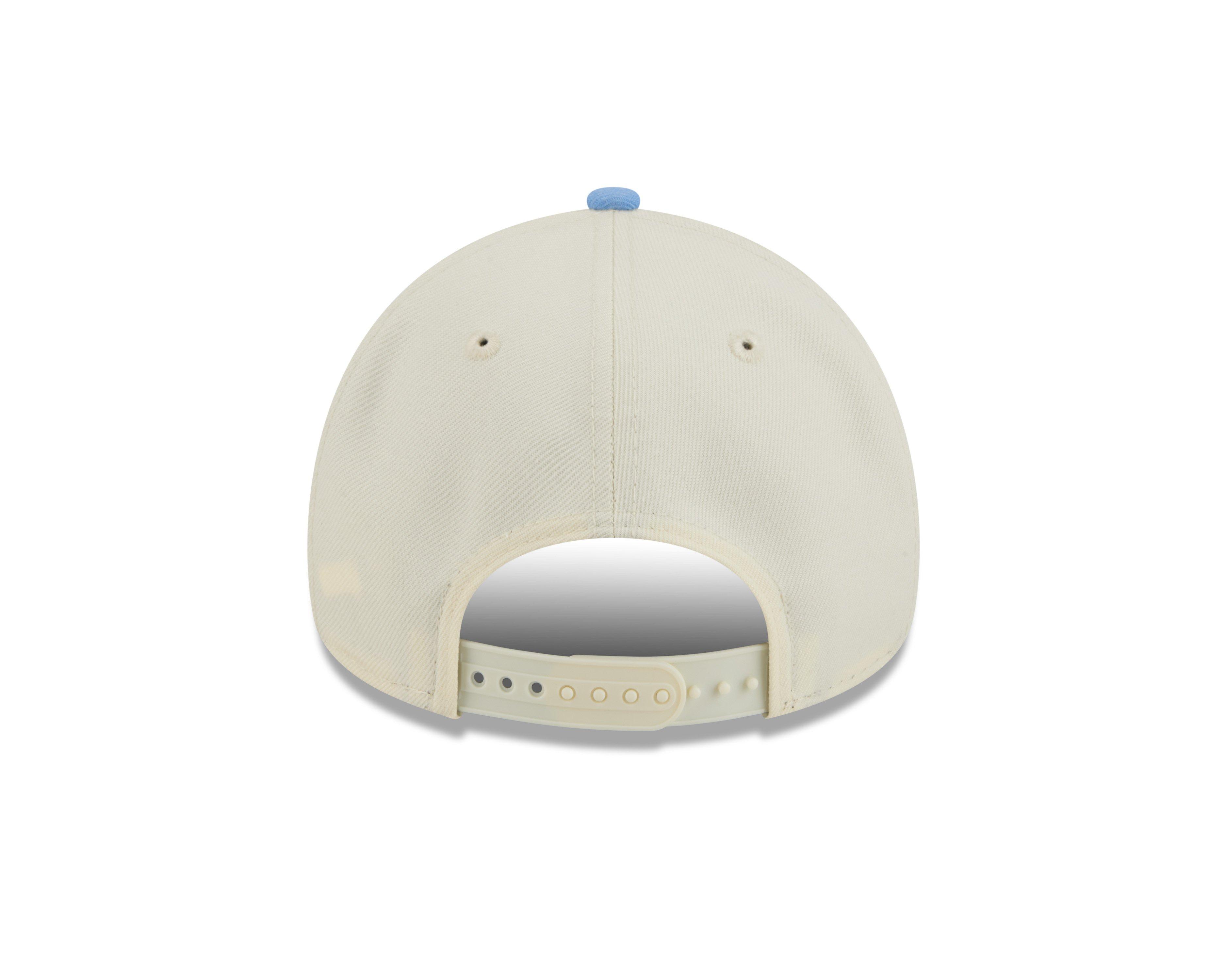 New Era Atlanta Braves 9FORTY A-Frame City Connect Snapback Hat - Cream - CREAM Thumbnail View 4