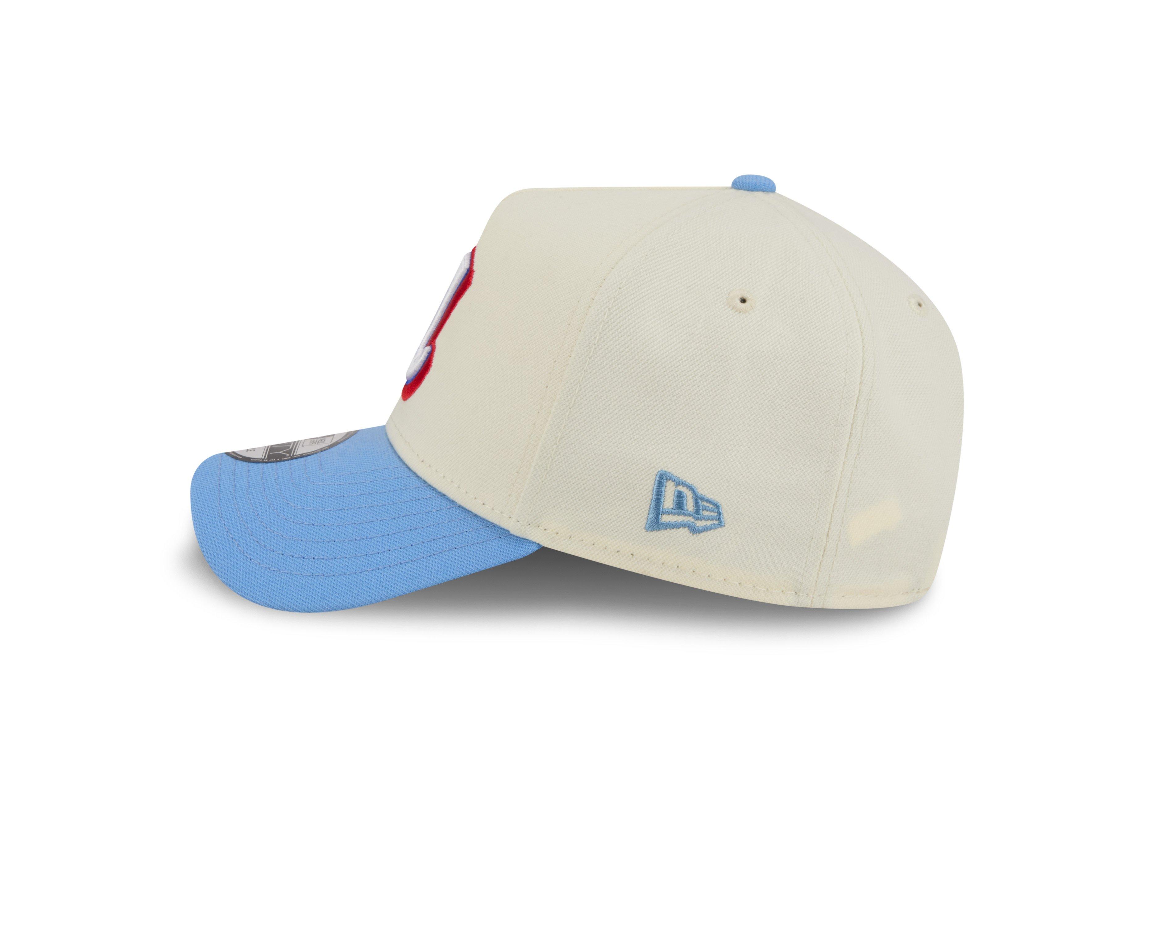 New Era Atlanta Braves 9FORTY A-Frame City Connect Snapback Hat - Cream - CREAM Thumbnail View 5