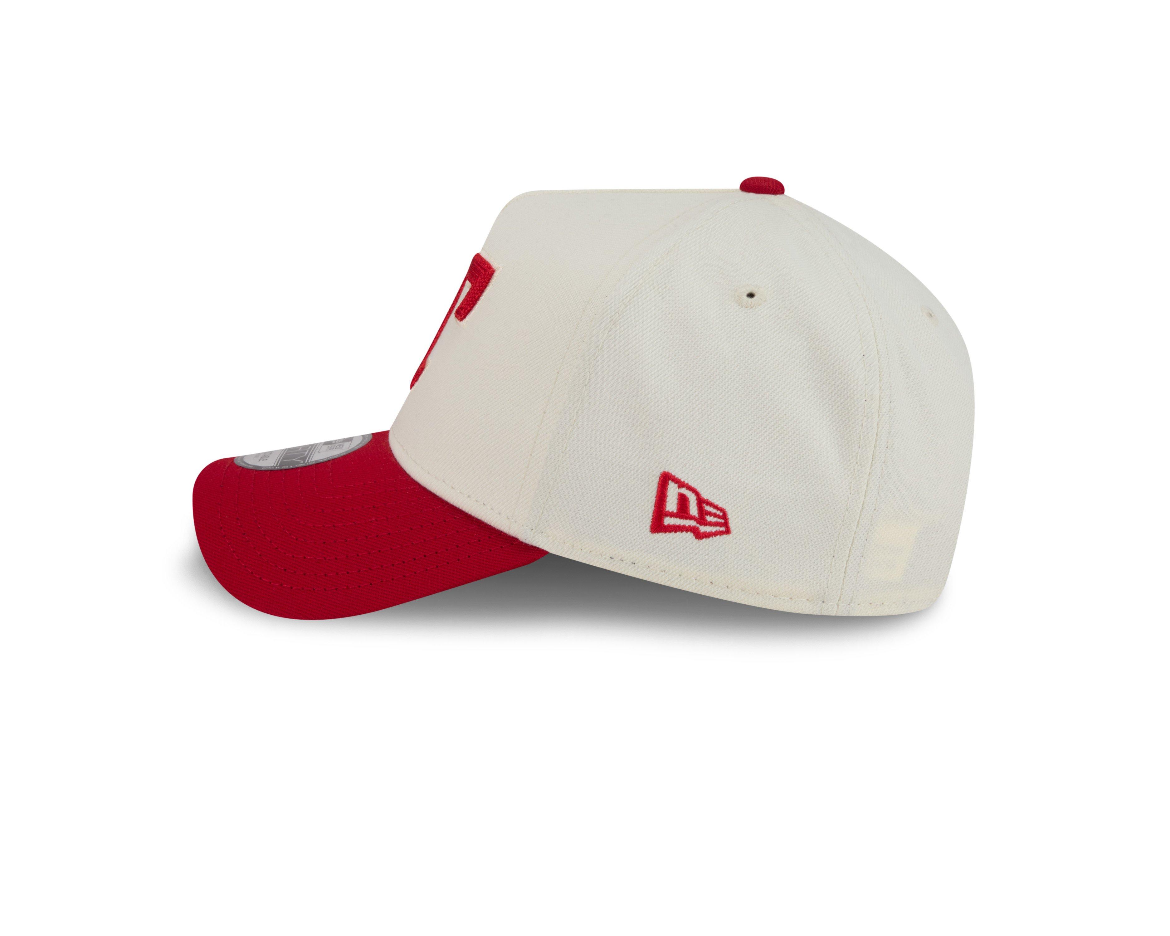 New Era Texas Rangers 9FORTY A-Frame City Connect Snapback Hat - Cream - CREAM Thumbnail View 5