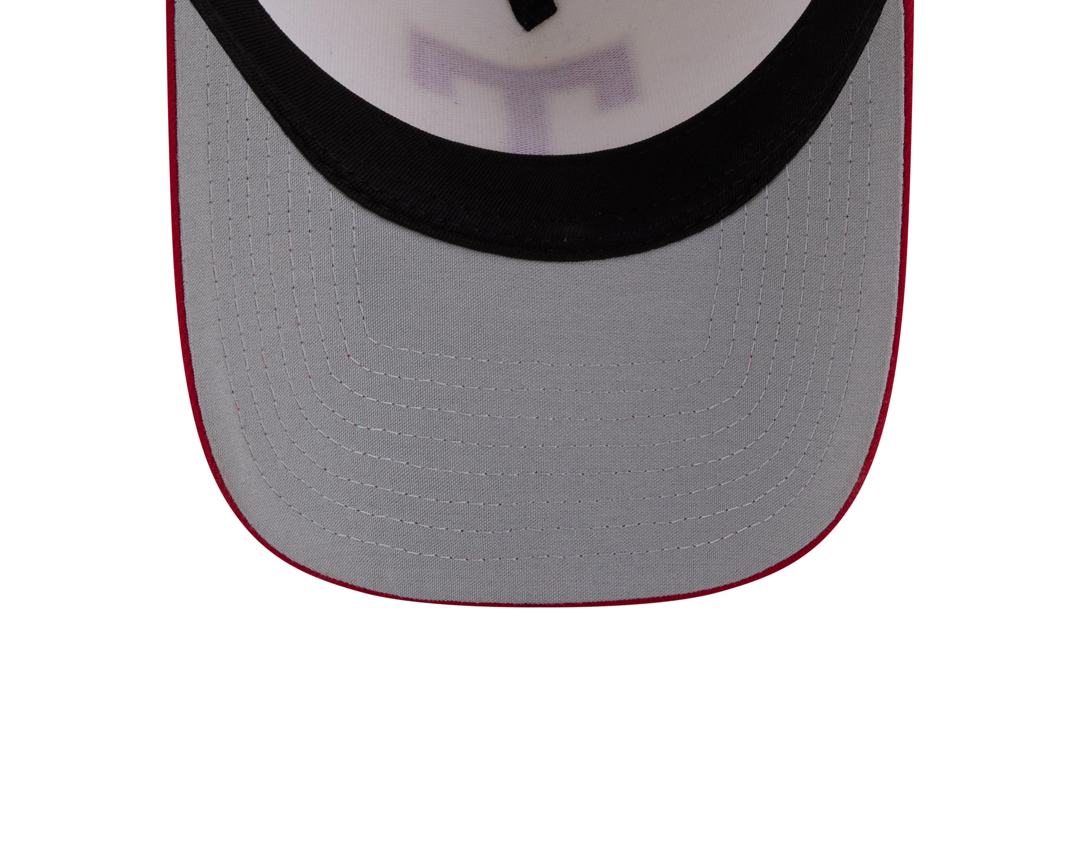 New Era Texas Rangers 9FORTY A-Frame City Connect Snapback Hat - Cream - CREAM Thumbnail View 7