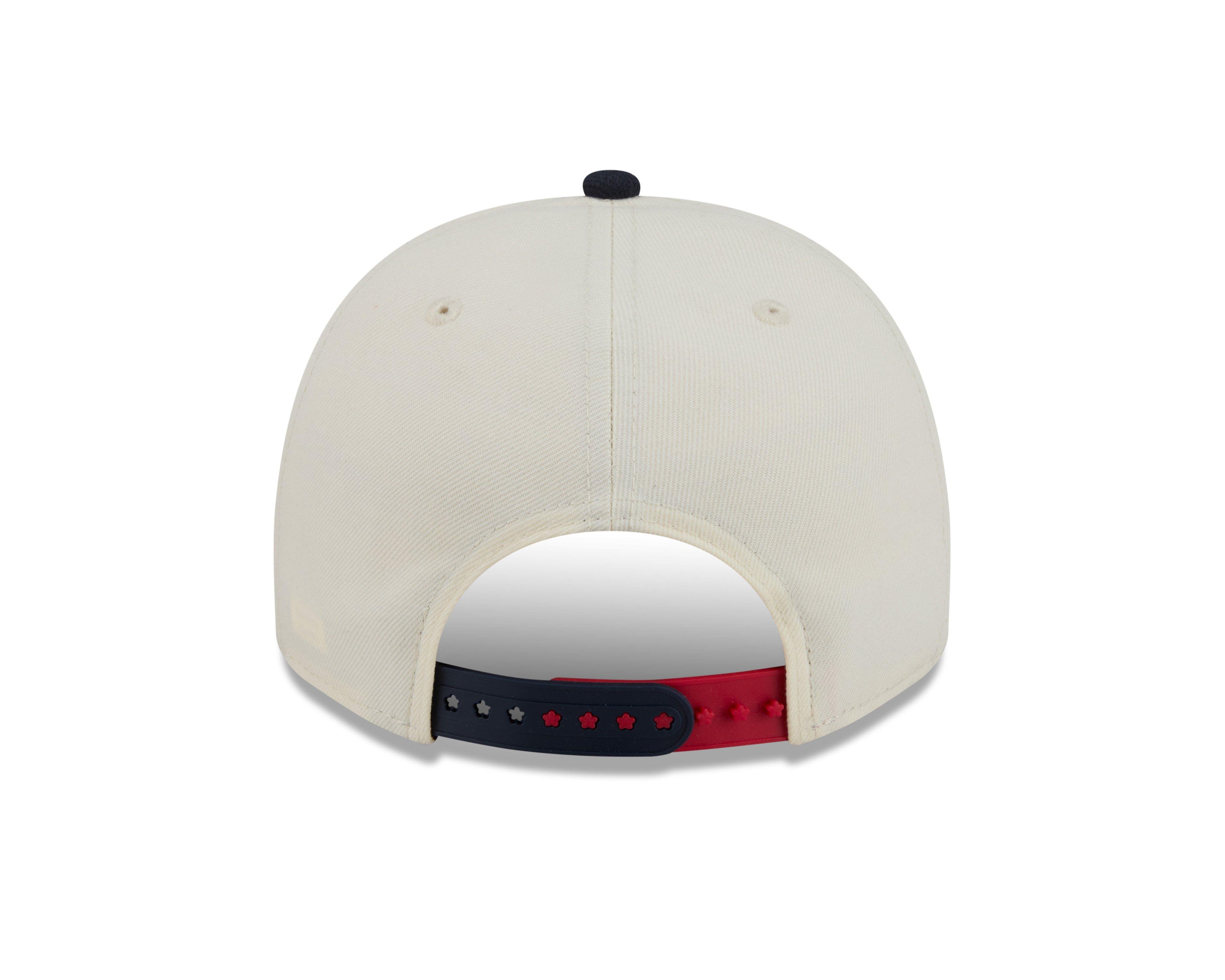 New Era Los Angeles Dodgers 9FIFTY A-Frame 4th of July Snapback Hat - Cream - CREAM Thumbnail View 4
