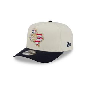 New Era Texas Rangers 9FIFTY A-Frame 4th of July Snapback Hat - Cream