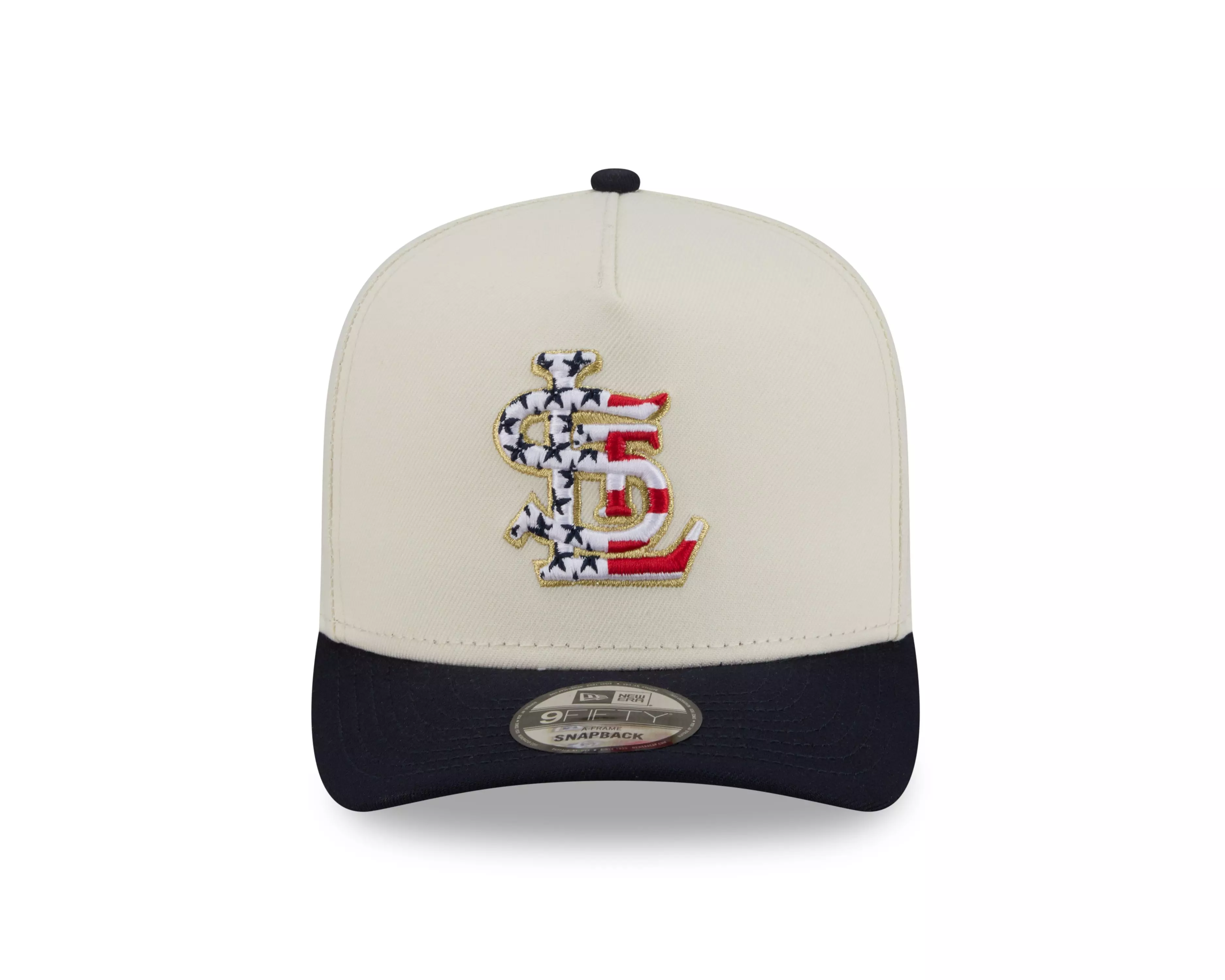 New Era St. Louis Cardinals 9FIFTY A-Frame 4th of July Snapback Hat - Cream - CREAM