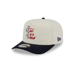 New Era St. Louis Cardinals 9FIFTY A-Frame 4th of July Snapback Hat - Cream