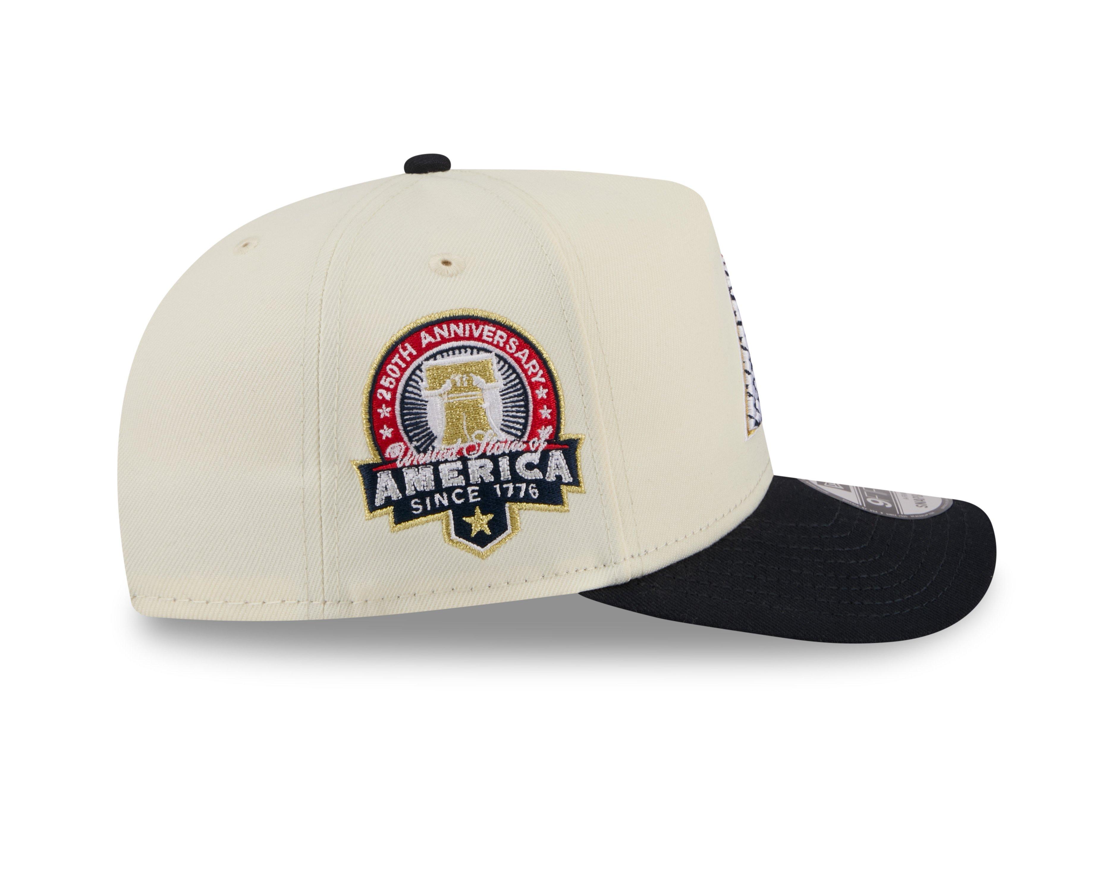 New Era Arizona Diamondbacks 9FIFTY A-Frame 4th of July Snapback Hat - Cream - CREAM Thumbnail View 6