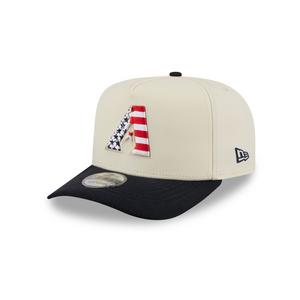 New Era Arizona Diamondbacks 9FIFTY A-Frame 4th of July Snapback Hat - Cream