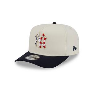 New Era New York Yankees 9FIFTY A-Frame 4th of July Snapback Hat - Cream