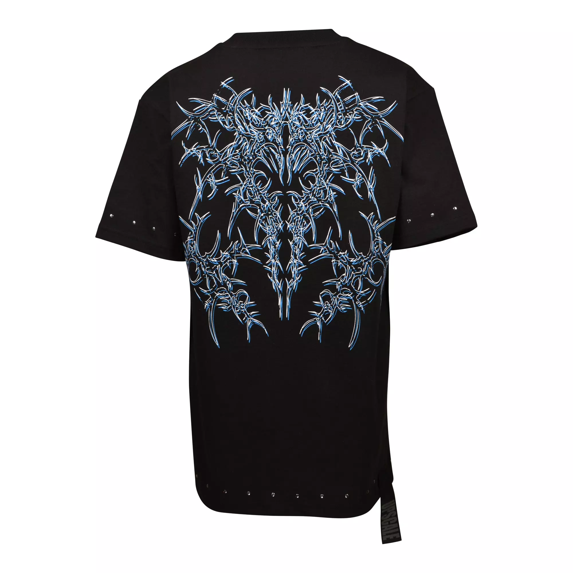 Upscale Big Boys' Loud Mouth Tee - BLACK/BLUE