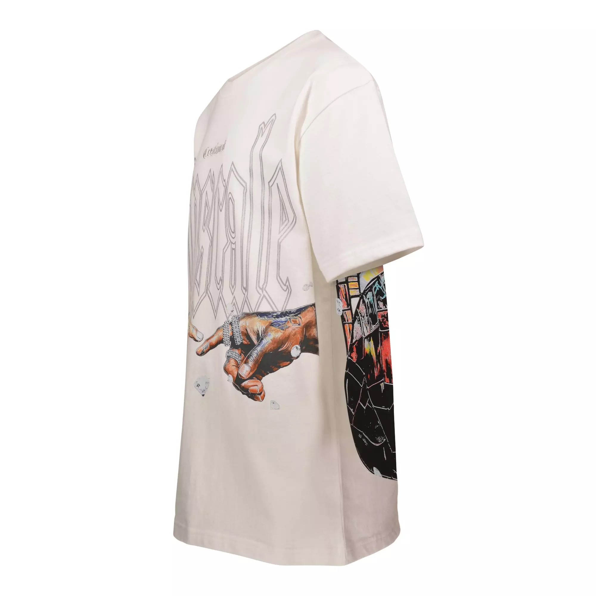 Upscale Big Boys' Stained Glass Tee - MULTI-COLOR