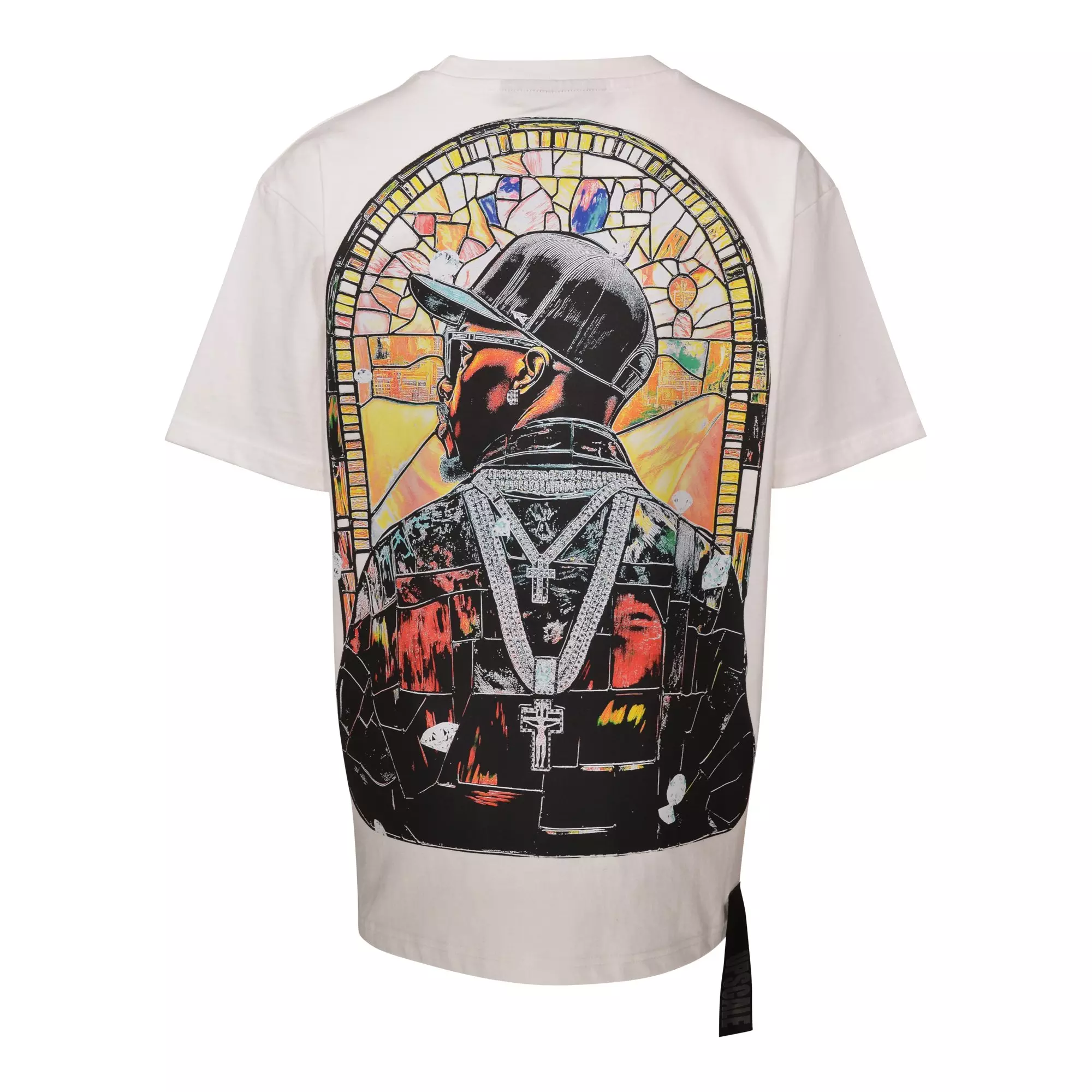 Upscale Big Boys' Stained Glass Tee - MULTI-COLOR