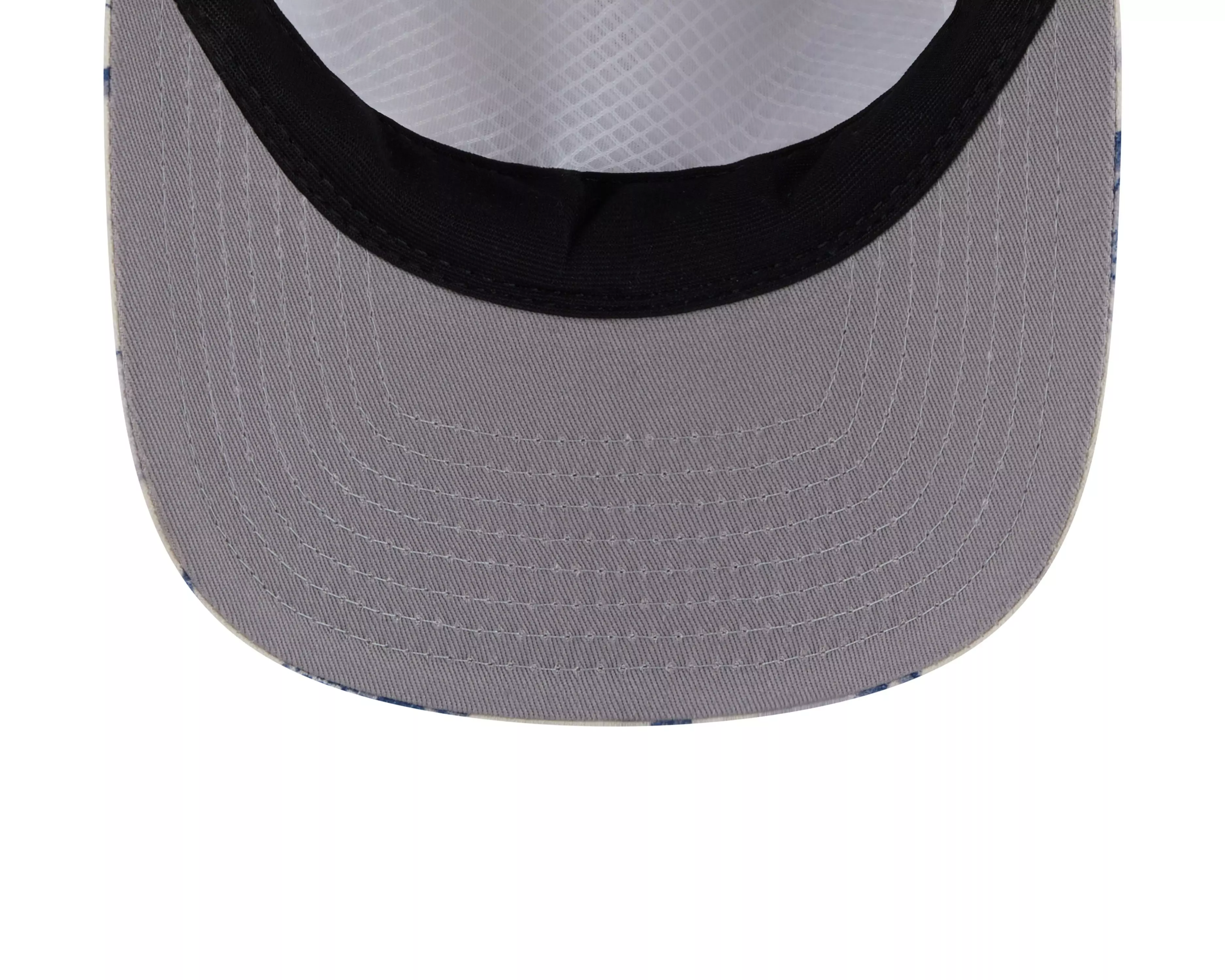 New Era Atlanta Braves 19TWENTY Tropical Snapback Hat - White/Navy - WHITE/NAVY