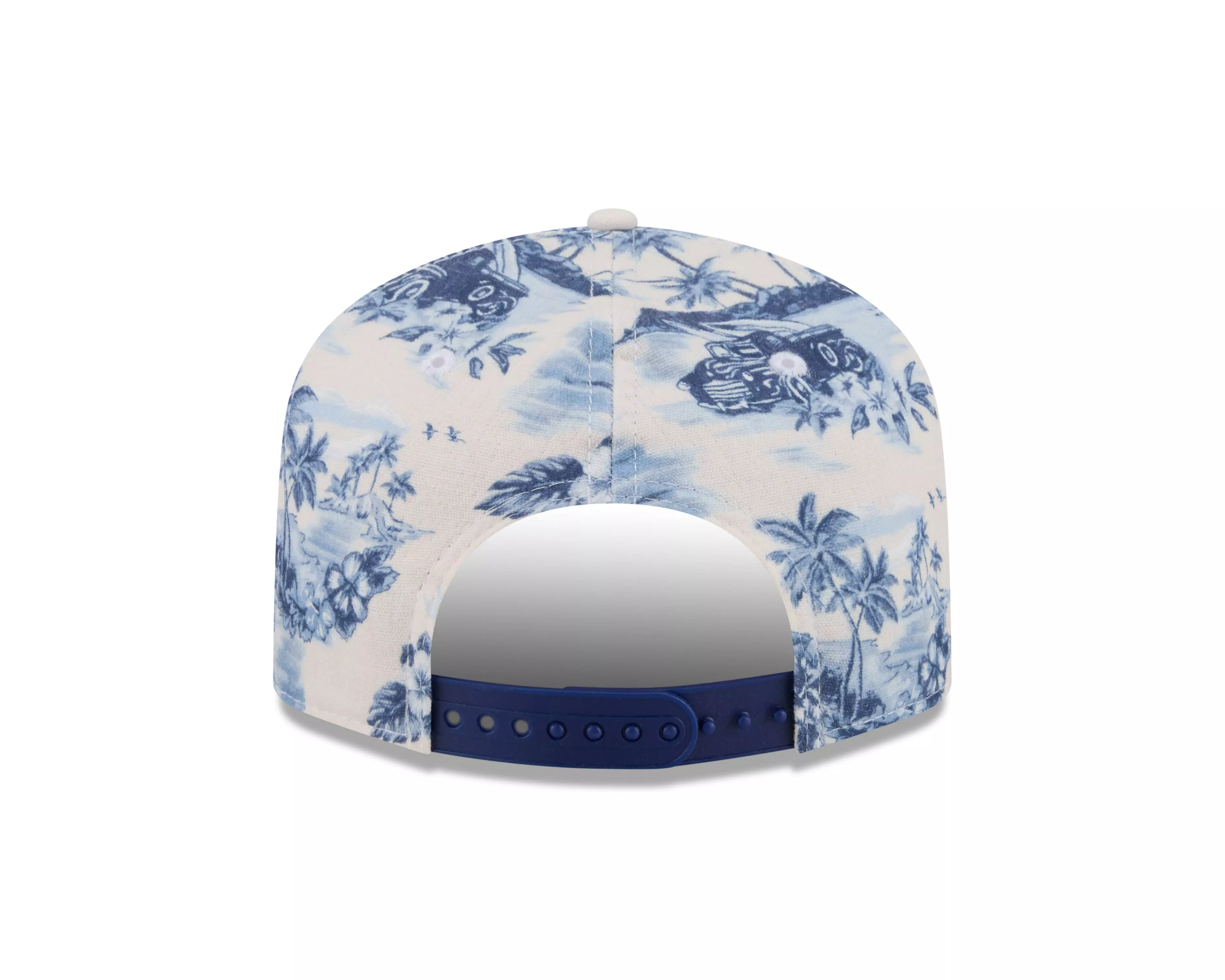 New Era Los Angeles Dodgers 19TWENTY Tropical Snapback Hat - White/Navy - WHITE/ROYAL