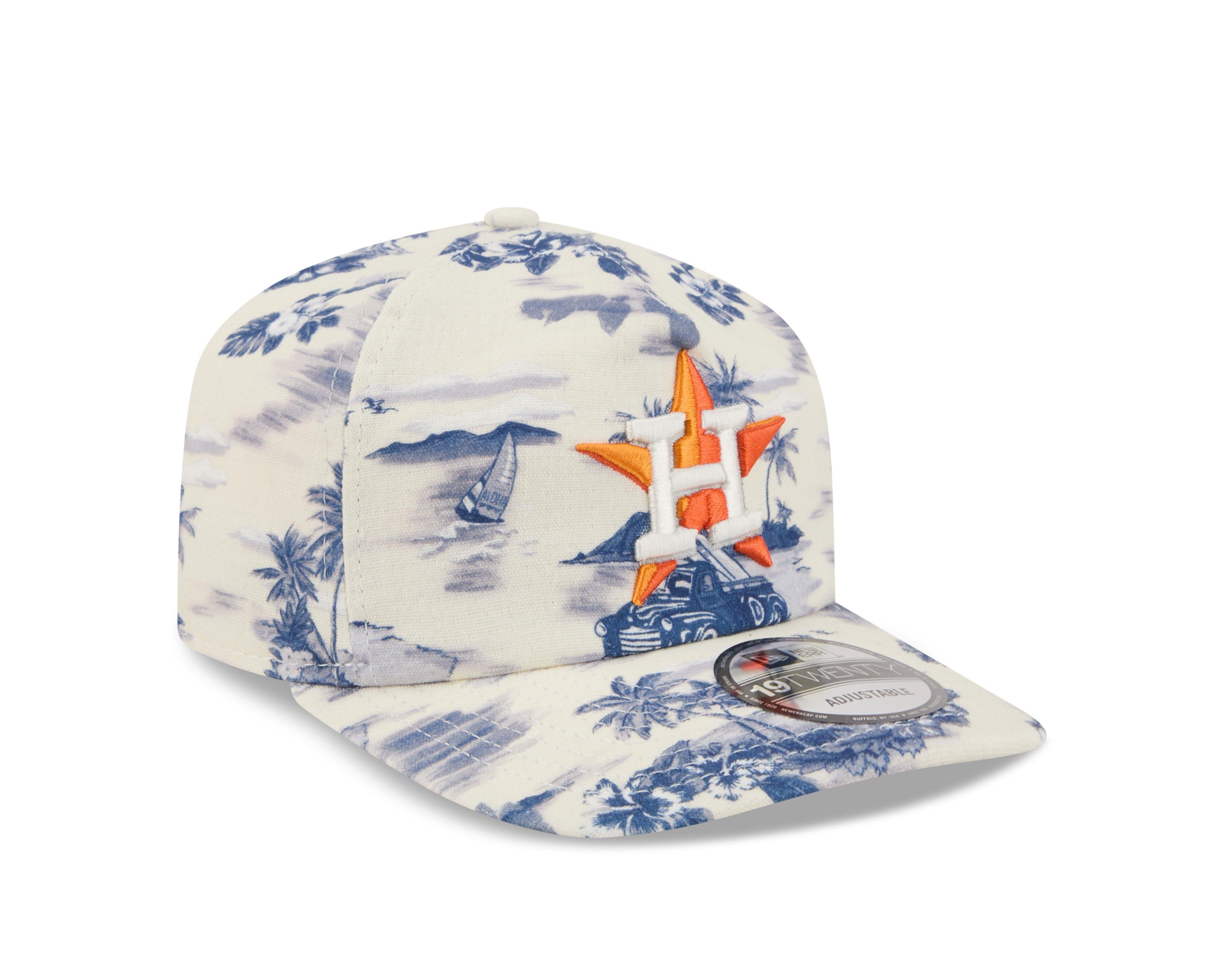 New Era Houston Astros 19TWENTY Tropical White/Navy Snapback Hat