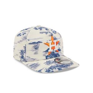 New Era Houston Astros 19TWENTY Tropical Snapback Hat - White/Navy