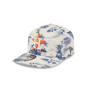 New Era Houston Astros 19TWENTY Tropical Snapback Hat - White/Navy
