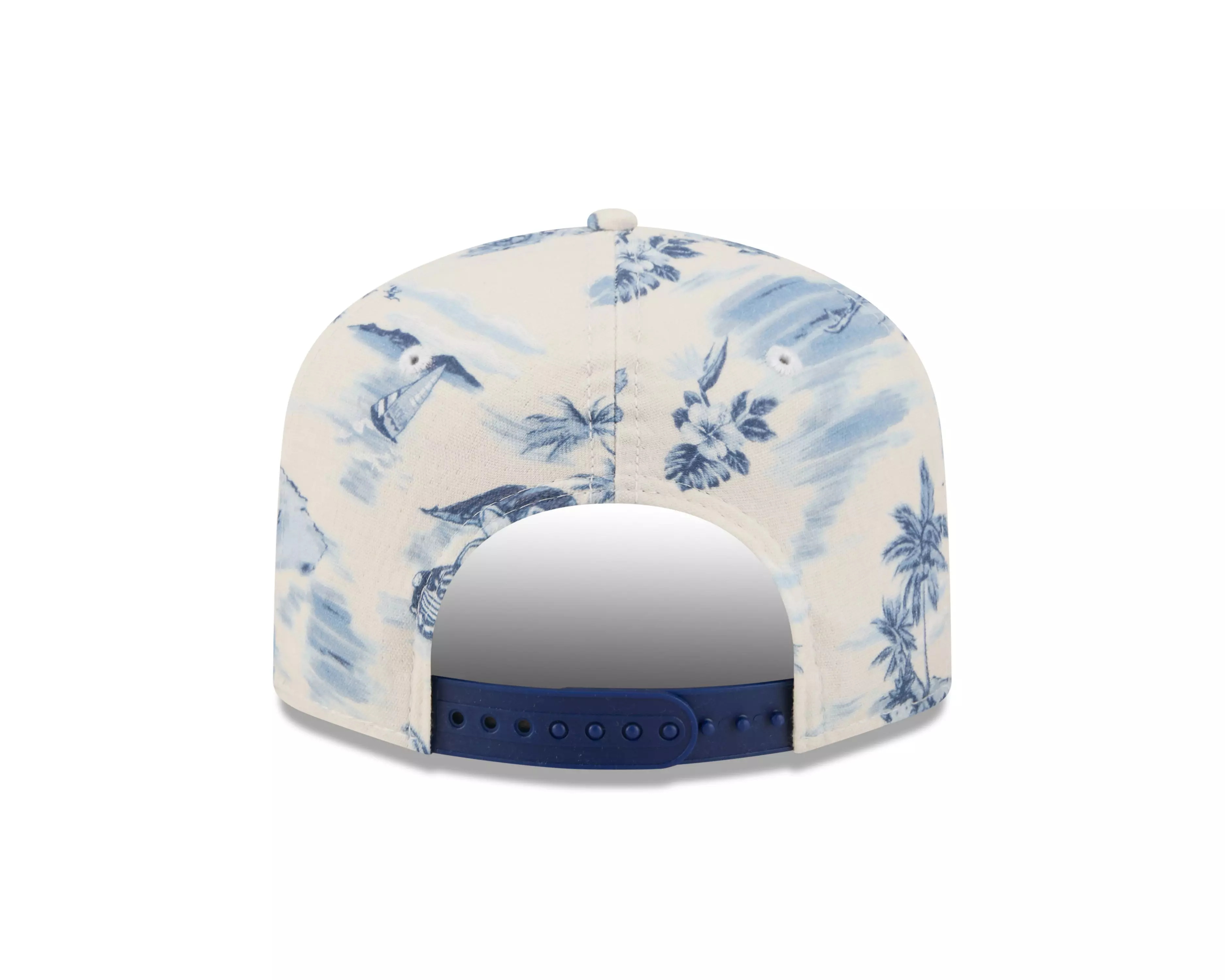 New Era Texas Rangers 19TWENTY Tropical Snapback Hat - White/Royal - WHITE/ROYAL