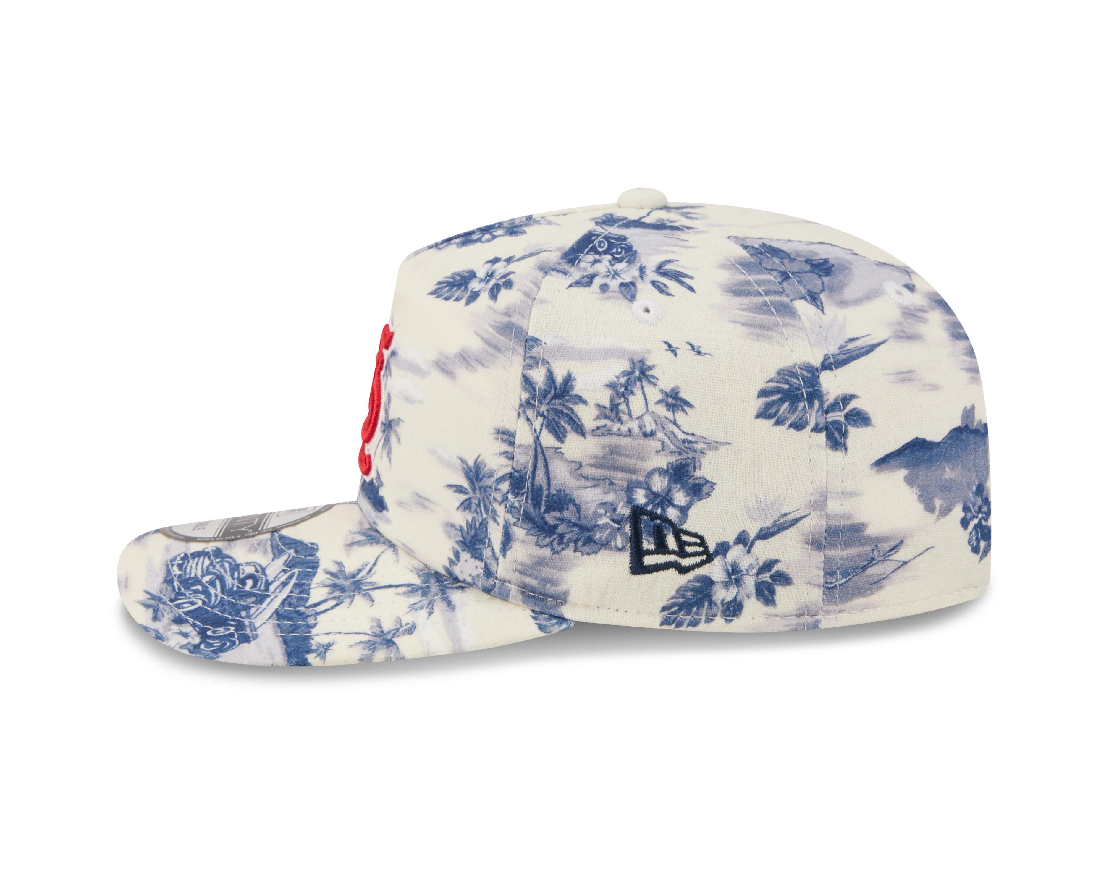 New Era St. Louis Cardinals 19TWENTY Tropical Snapback Hat - White/Navy - WHITE/NAVY Thumbnail View 5