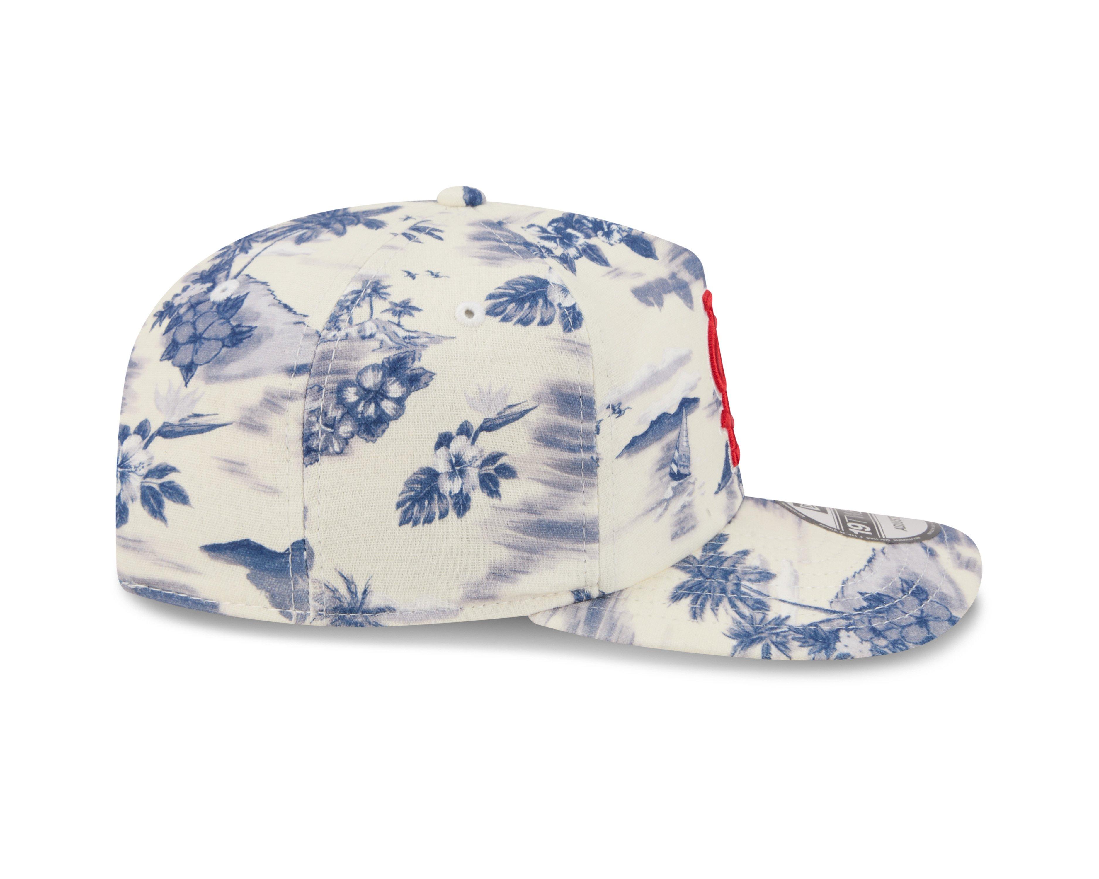 New Era St. Louis Cardinals 19TWENTY Tropical Snapback Hat - White/Navy - WHITE/NAVY Thumbnail View 6