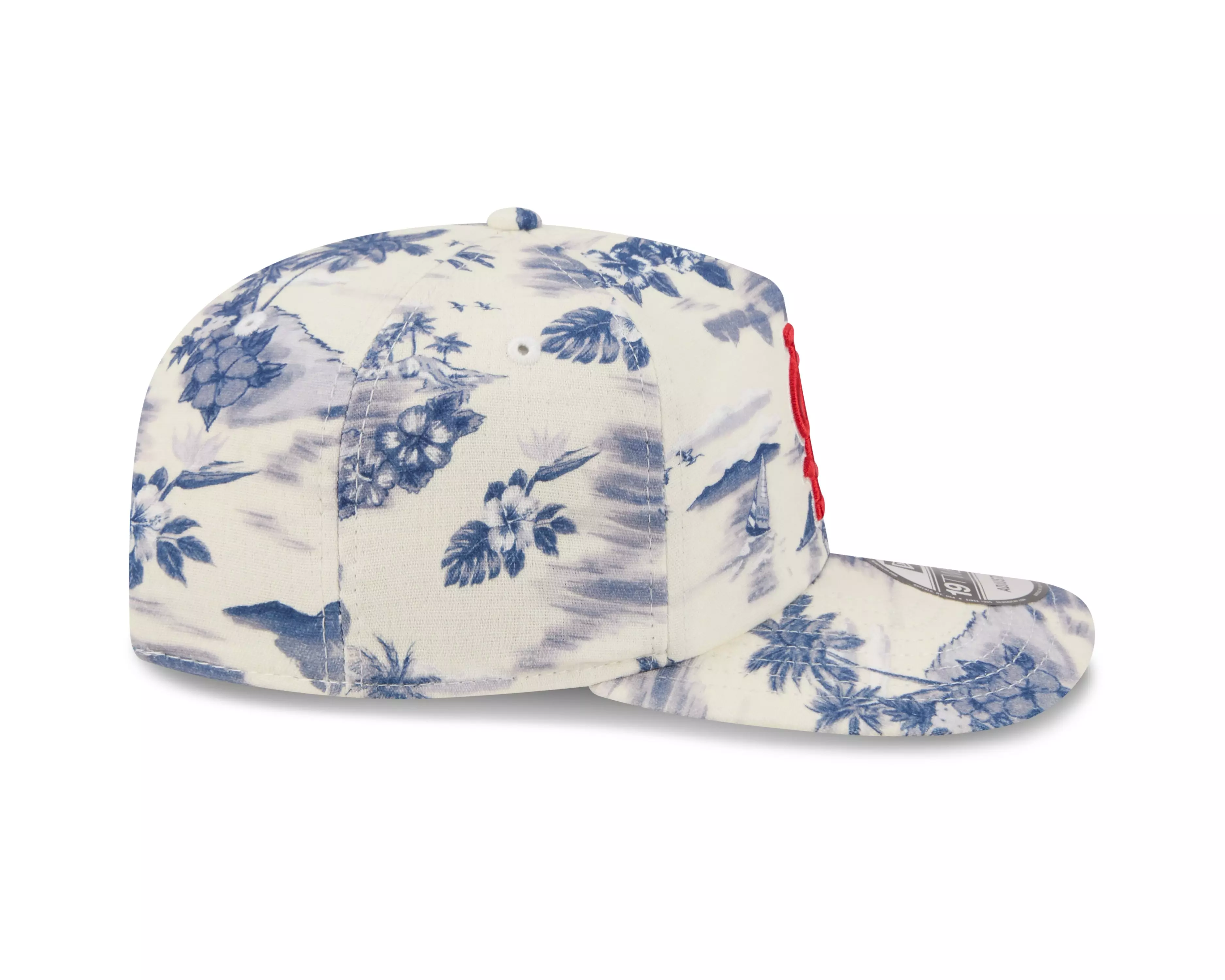 New Era St. Louis Cardinals 19TWENTY Tropical Snapback Hat - White/Navy - WHITE/NAVY
