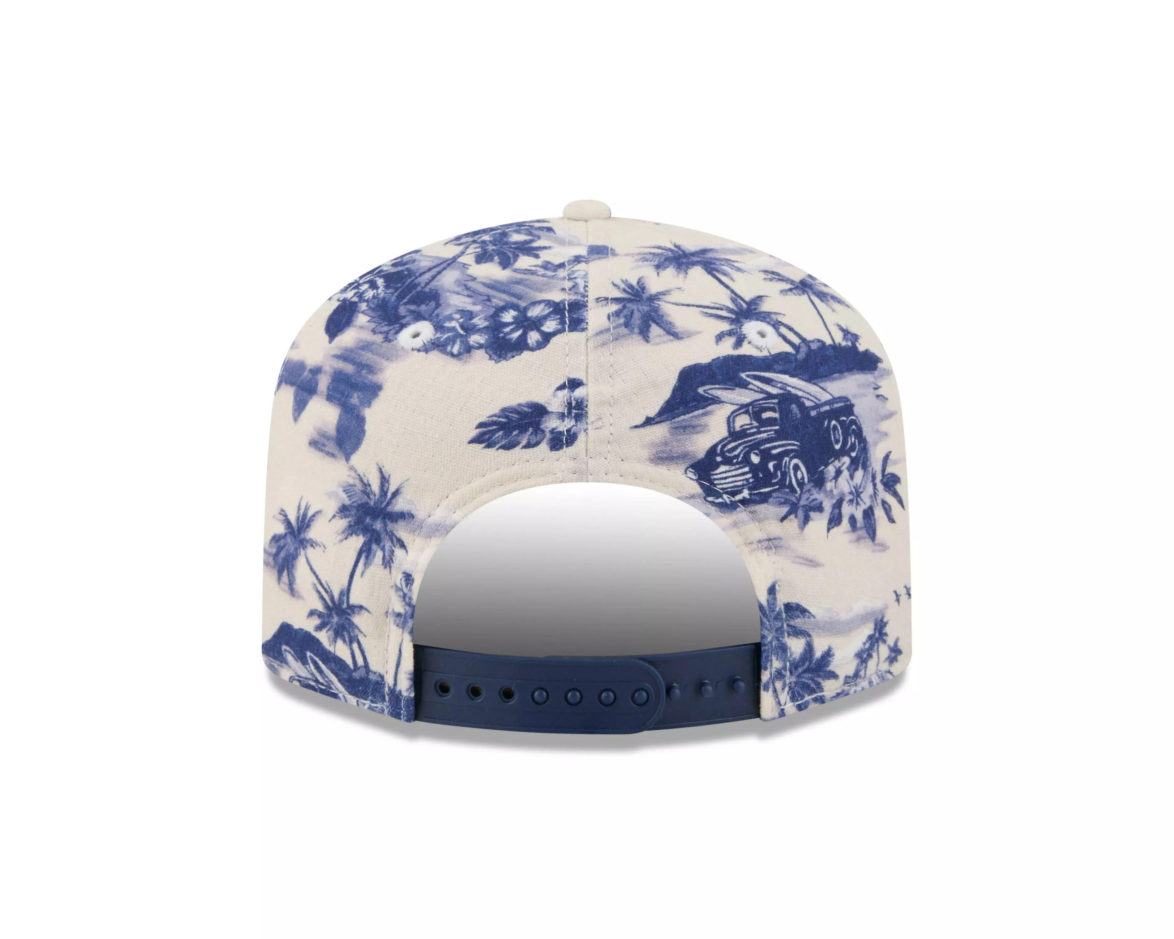 New Era Tampa Bay Rays 19TWENTY Tropical Snapback Hat - White/Blue - WHITE/BLUE