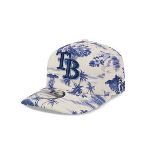 New Era Tampa Bay Rays 19TWENTY Tropical Snapback Hat - White/Blue