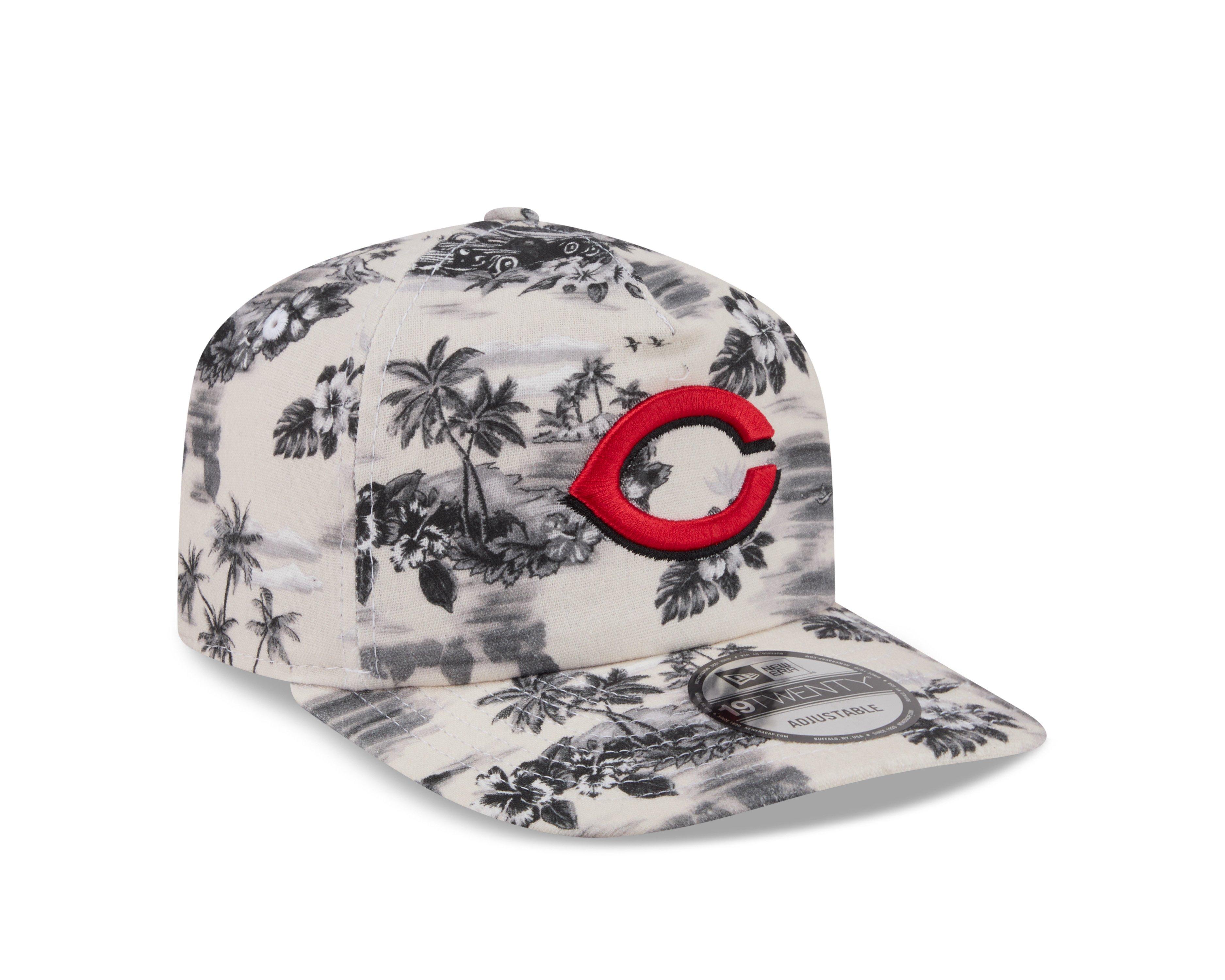 New Era Cincinnati Reds 19TWENTY Tropical White/Black Snapback Hat