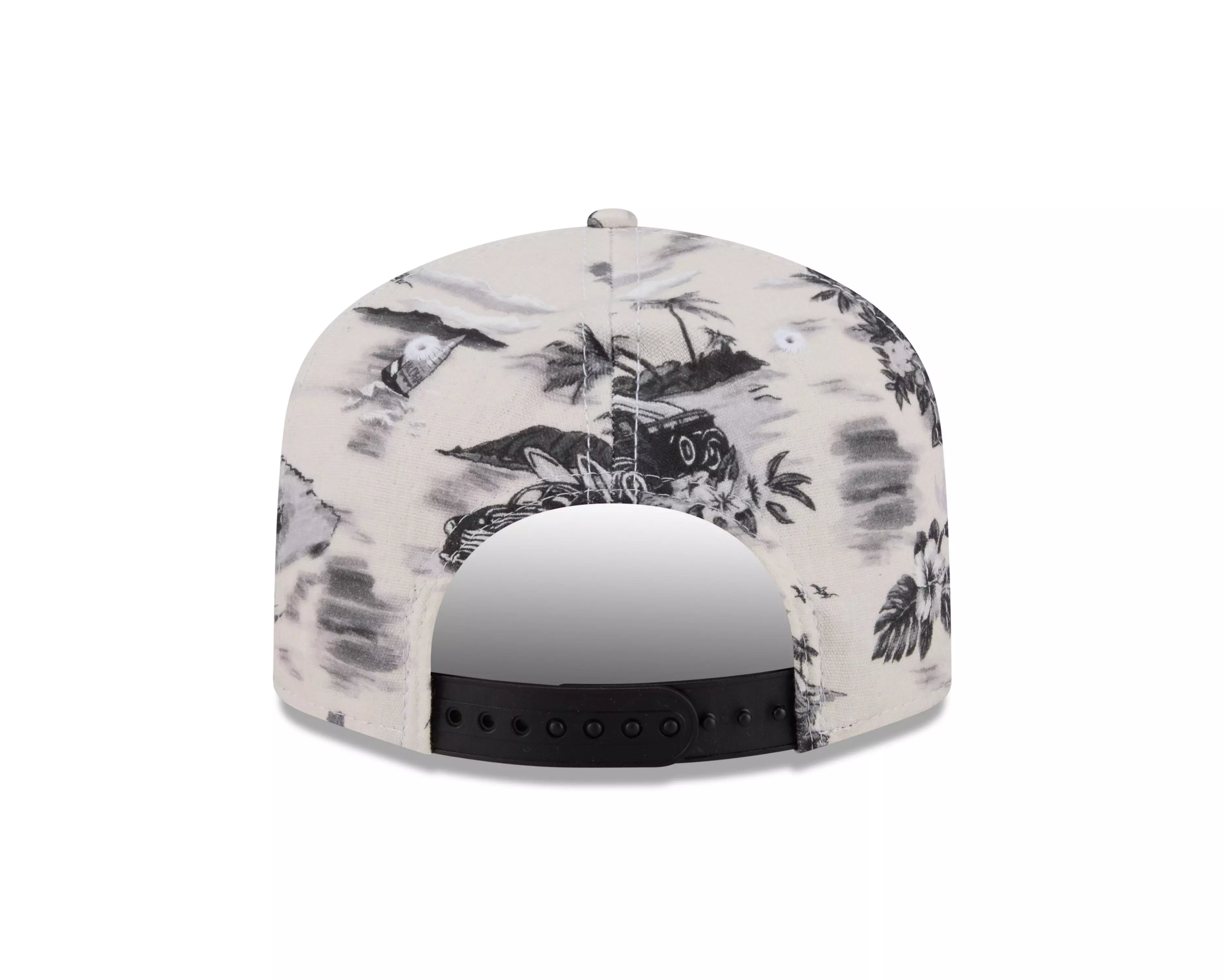 New Era Cincinnati Reds 19TWENTY Tropical Snapback Hat - White/Black - WHITE/BLACK