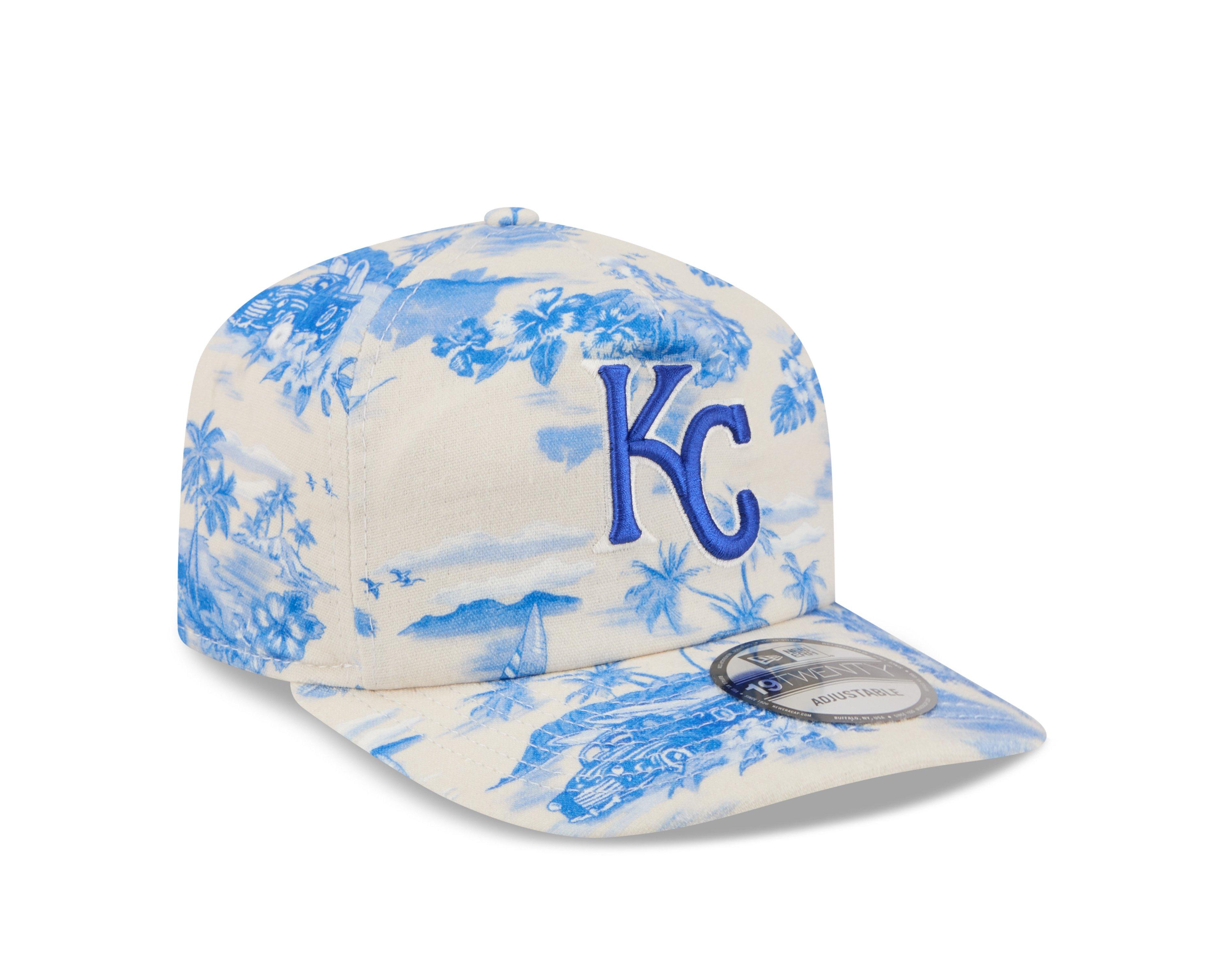 New Era Kansas City Royals 19TWENTY Tropical White/Royal Snapback Hat