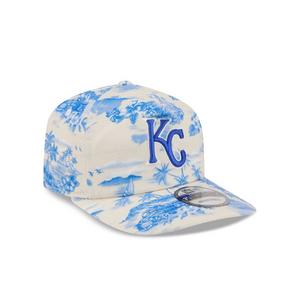 New Era Kansas City Royals 19TWENTY Tropical Snapback Hat - White/Royal