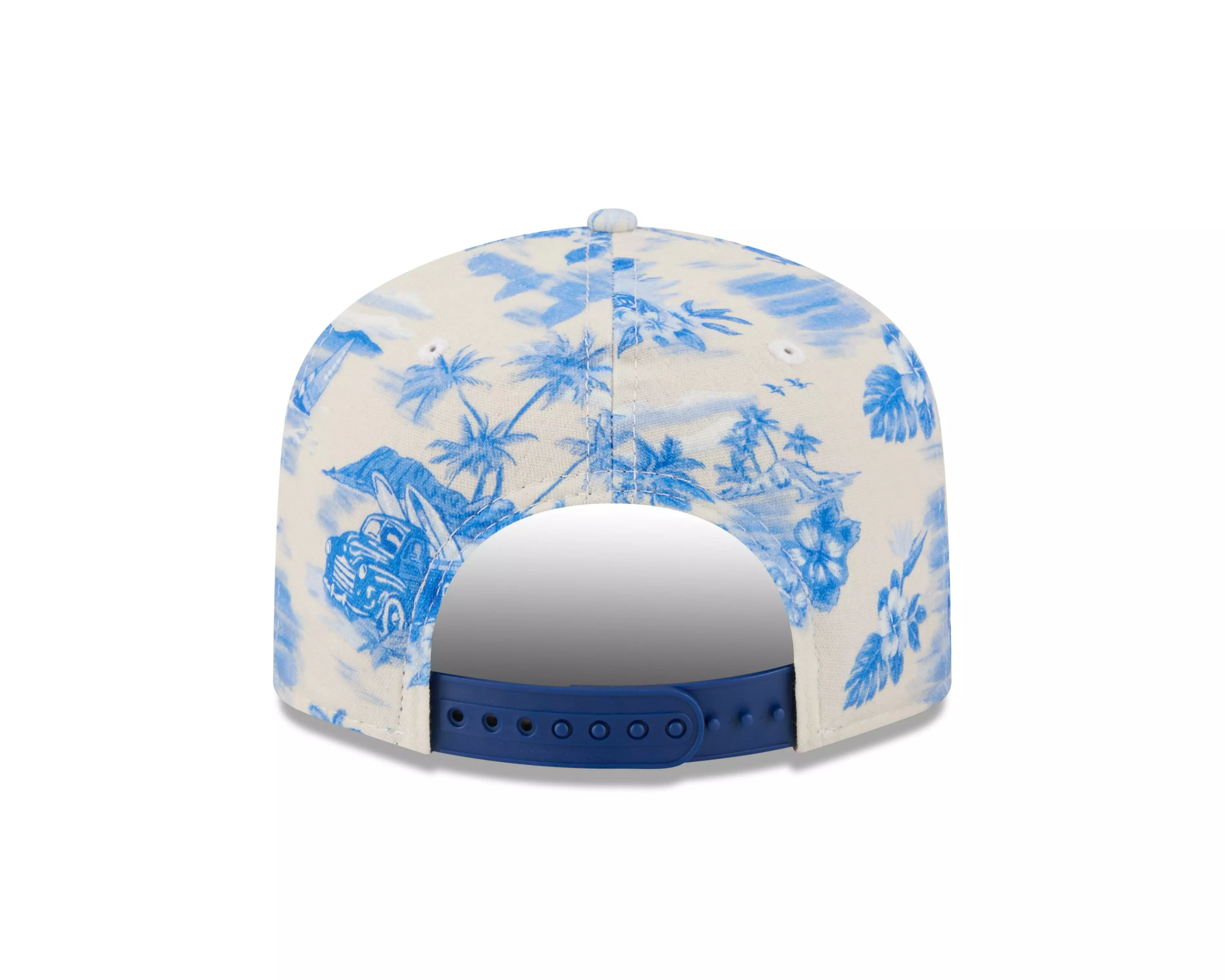 New Era Kansas City Royals 19TWENTY Tropical Snapback Hat - White/Royal - WHITE/ROYAL