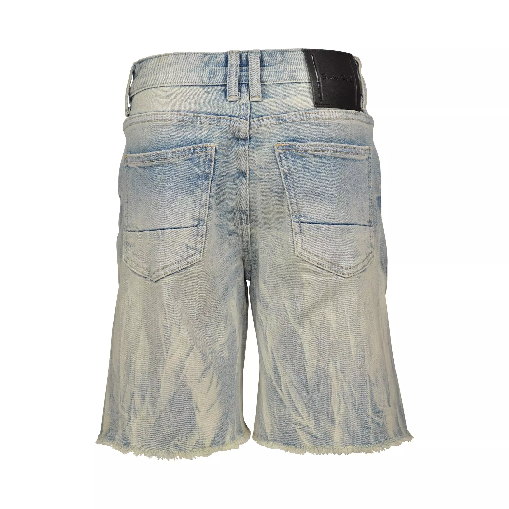 Smoke Rise Big Boys' Seville Blue Denim Shorts - BLUE