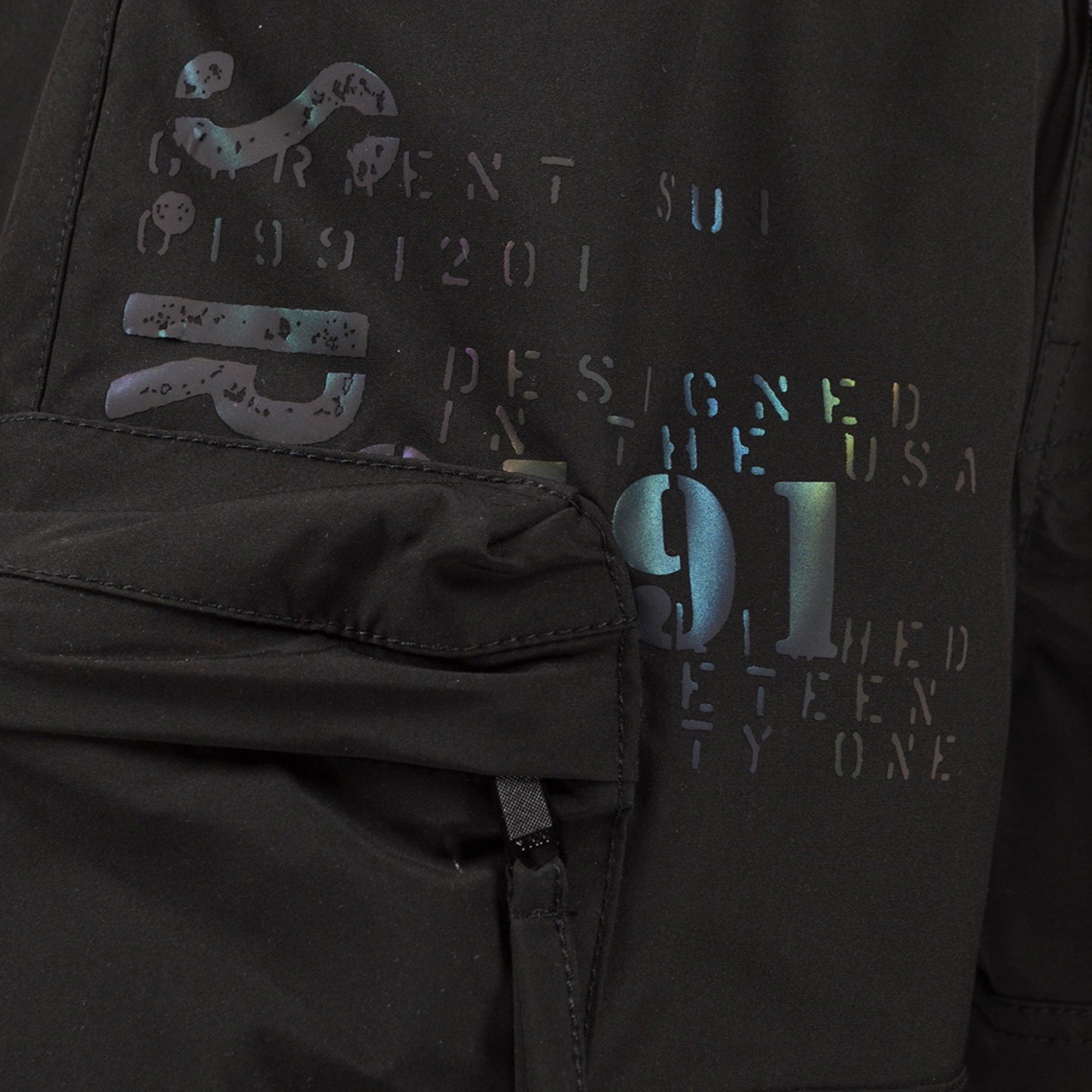 Smoke Rise Nylon Big Boys' Black Shorts