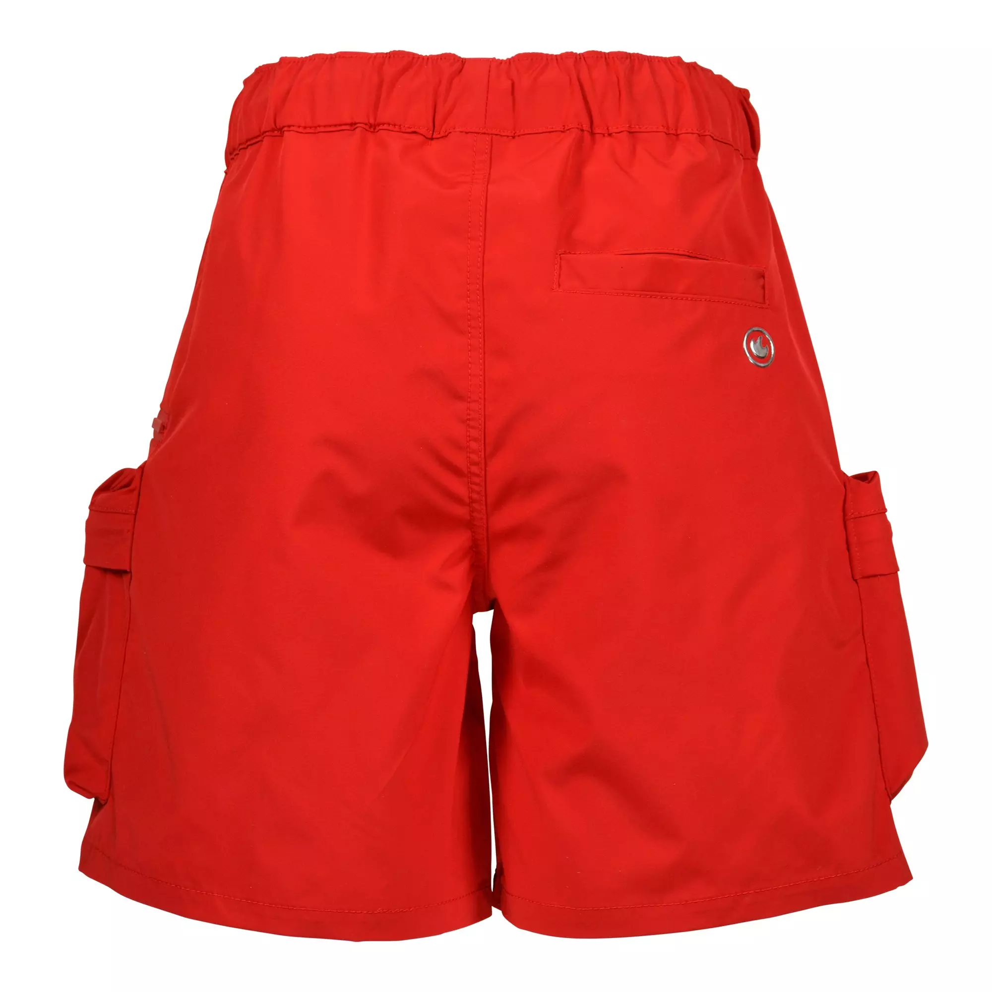 Smoke Rise Big Boys' Nylon Shorts - Red - RED