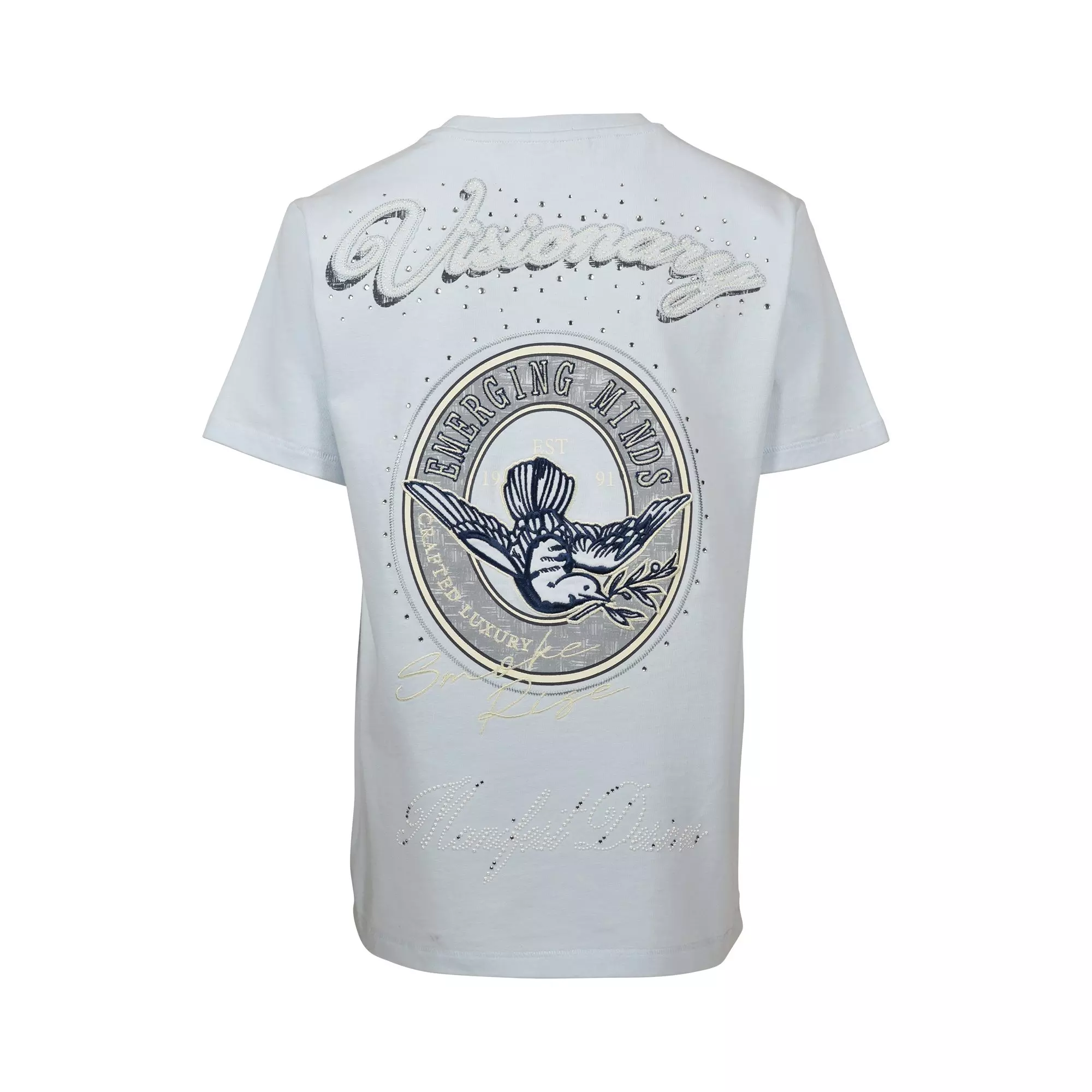 Smoke Rise Big Boys' Vision Tee - Ballard Blue - BLUE