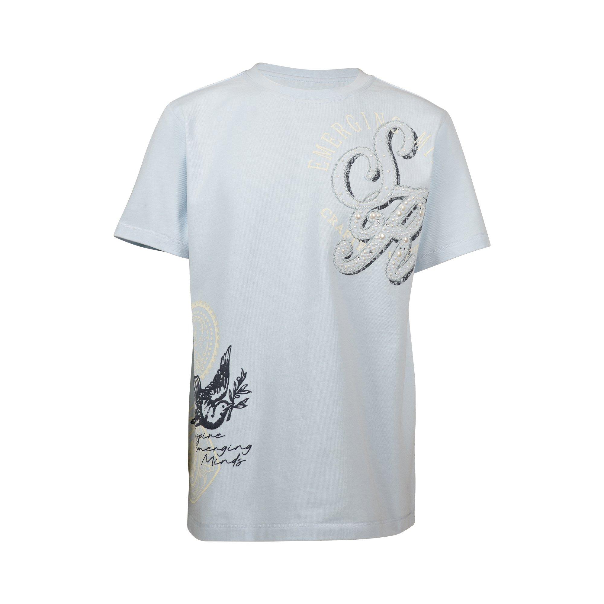 Smoke Rise Big Boys' Vision Tee - Ballard Blue - BLUE Thumbnail View 1