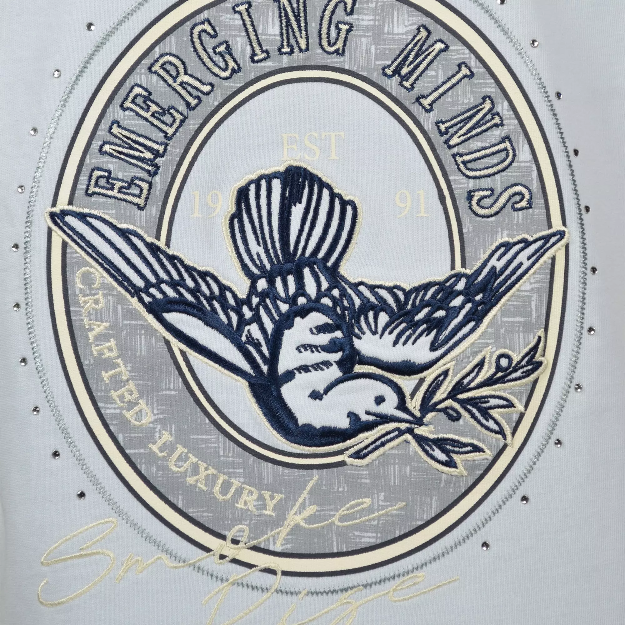 Smoke Rise Big Boys' Vision Tee - Ballard Blue - BLUE