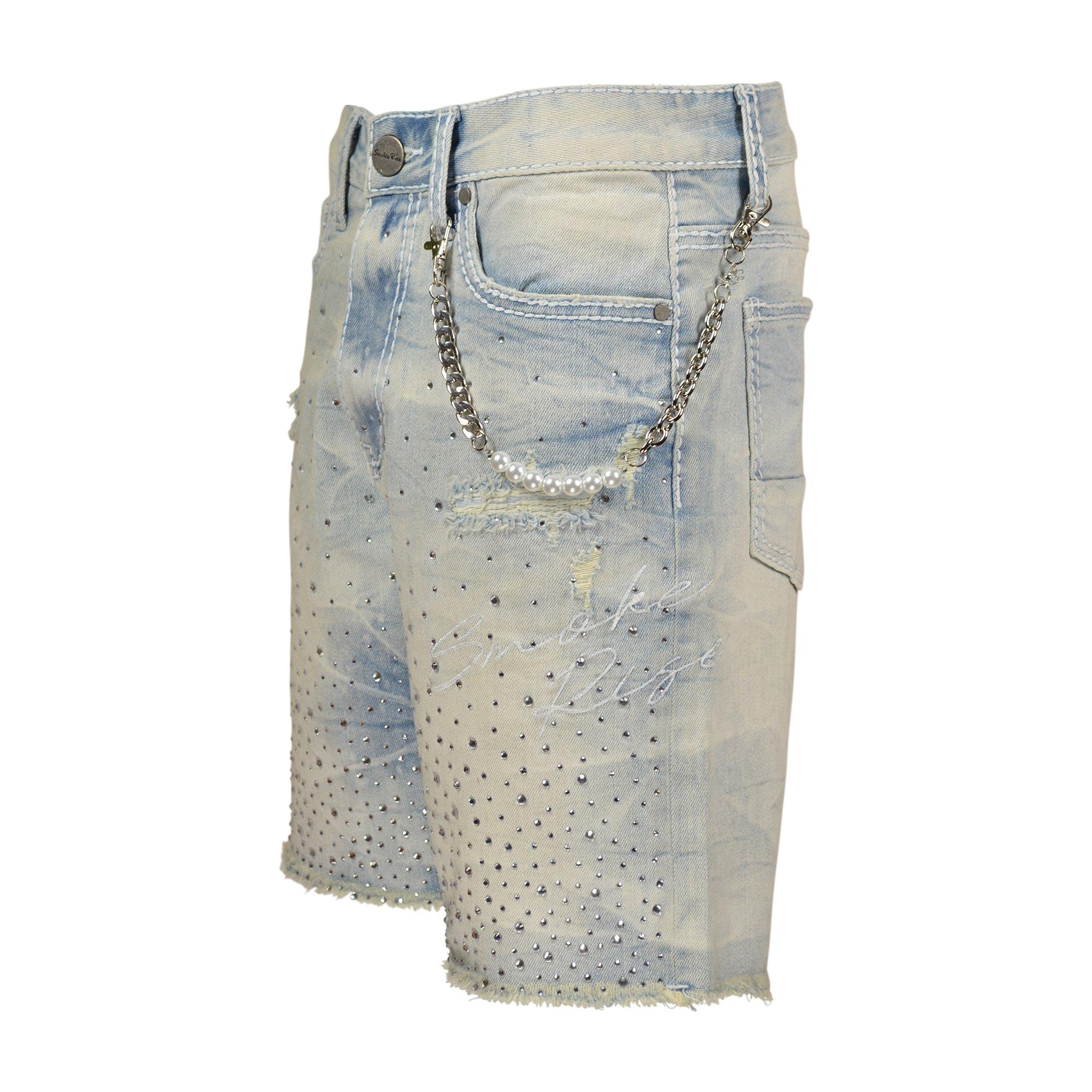 Smoke Rise Big Boys' Pearl Brant Blue Shorts - BLUE Thumbnail View 3