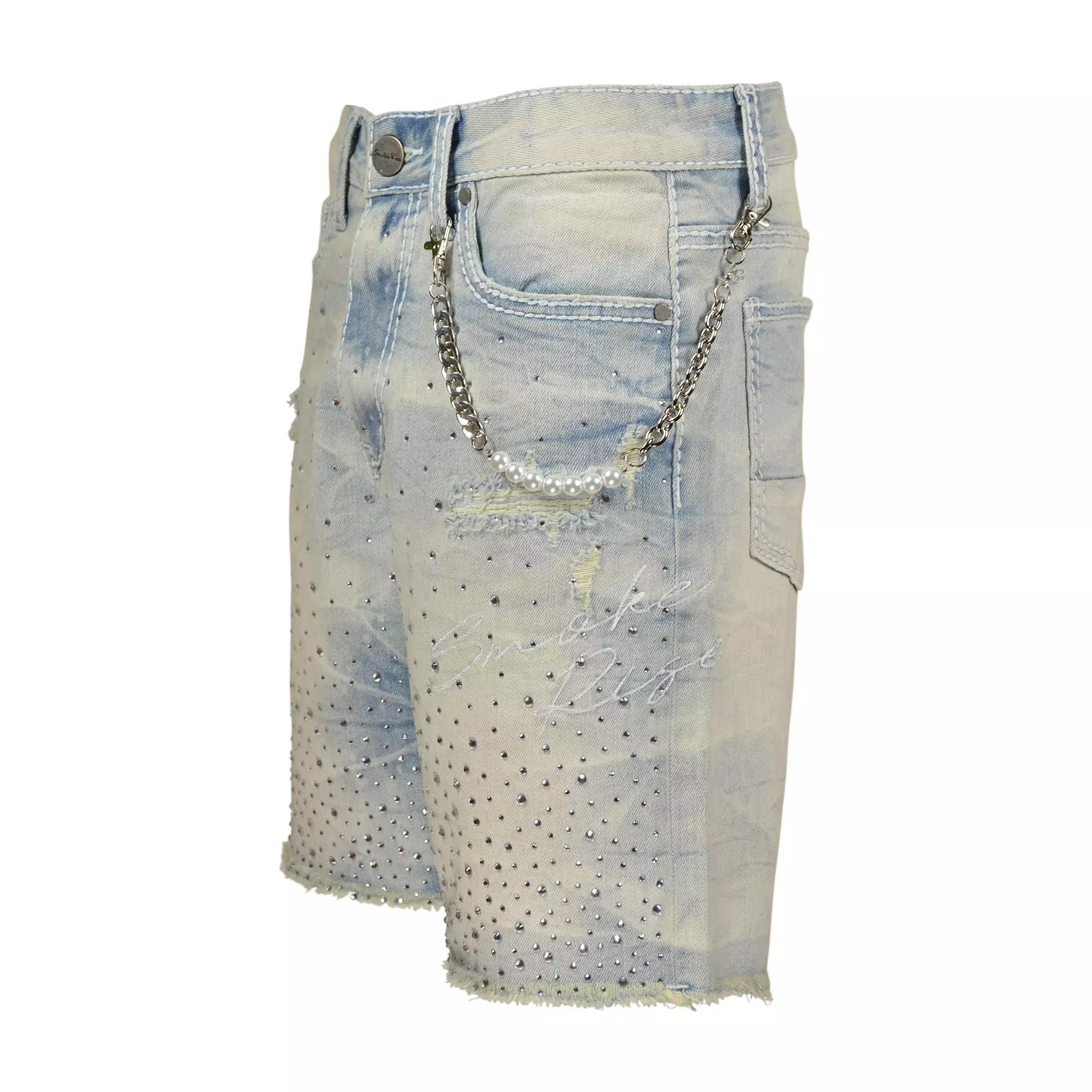 Smoke Rise Big Boys' Pearl Brant Blue Shorts - BLUE