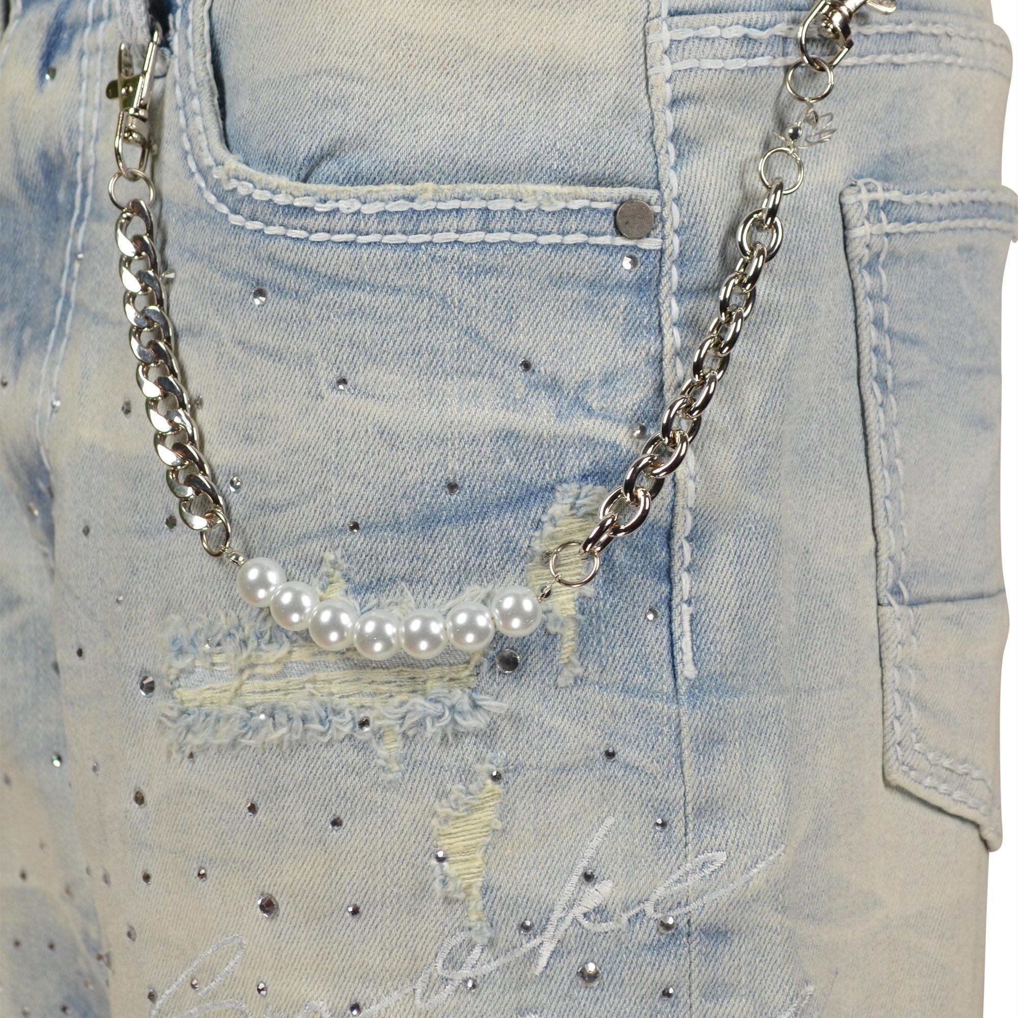 Smoke Rise Big Boys' Pearl Brant Blue Shorts - BLUE Thumbnail View 4