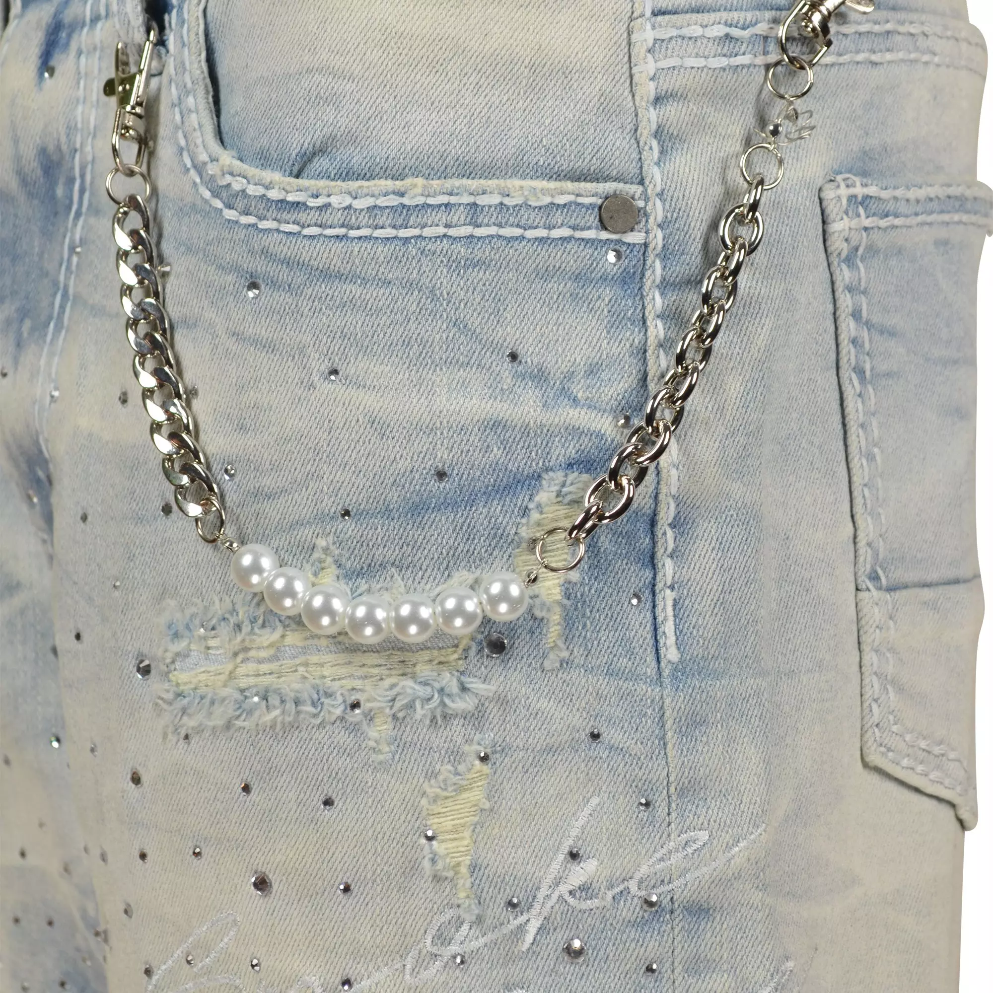 Smoke Rise Big Boys' Pearl Brant Blue Shorts - BLUE