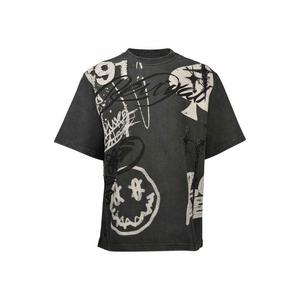 Smoke Rise Big Boys' Smiley Tee - Graphite