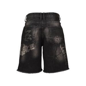 Smoke Rise Big Boys' Smiley Shorts - Molten Black