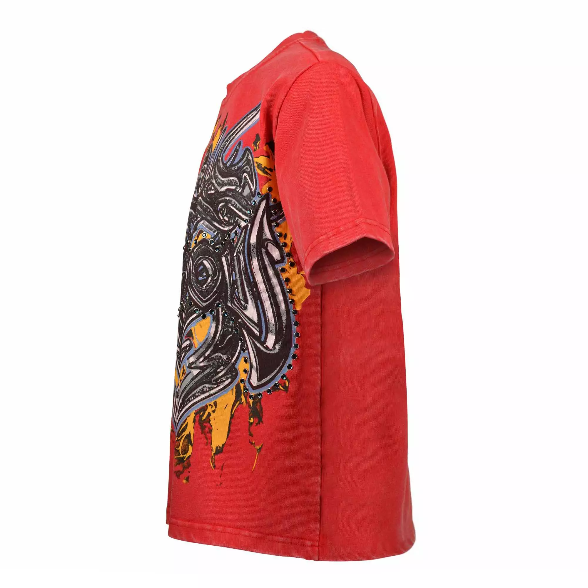 Smoke Rise Big Boys' Luminous Tee - RED