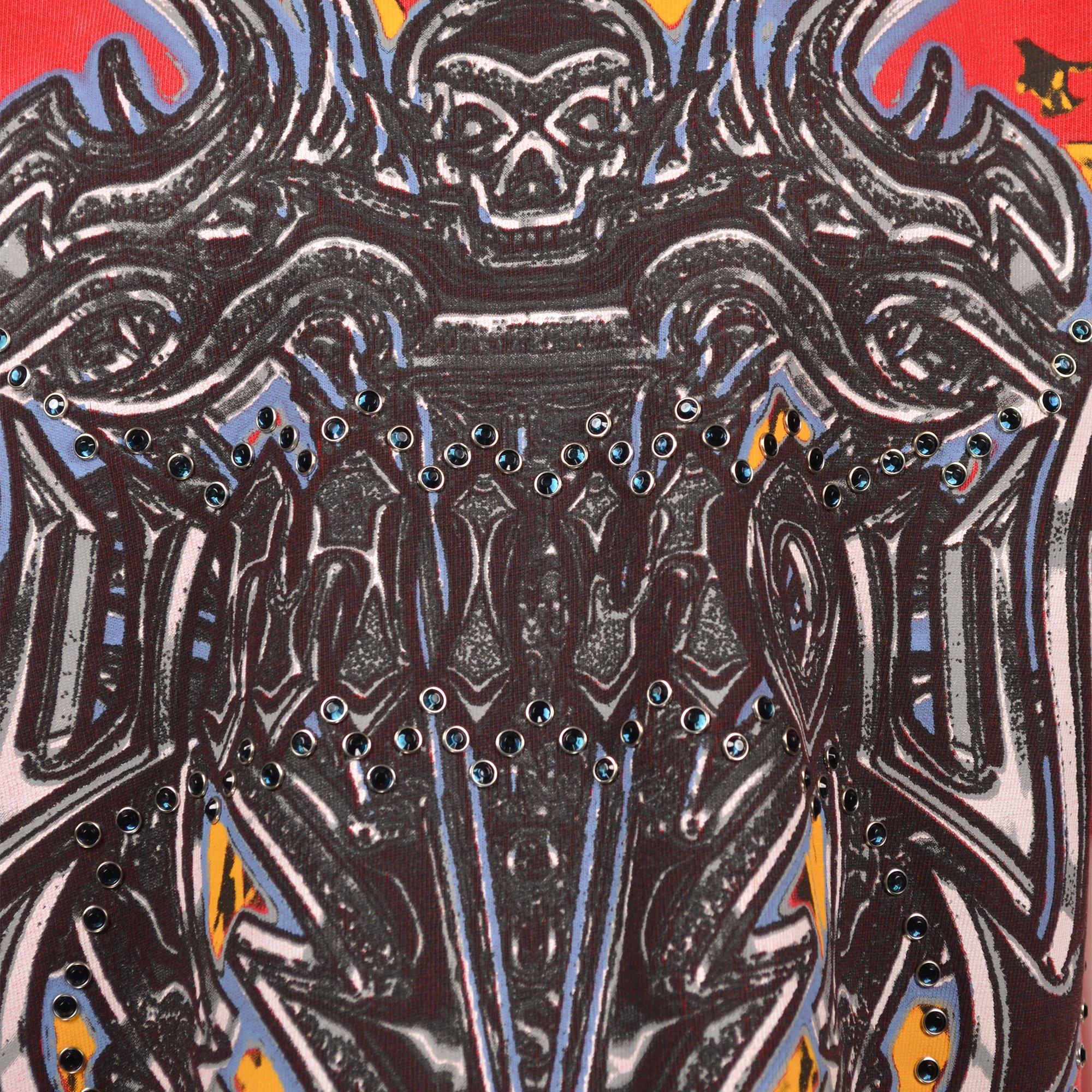 Smoke Rise Big Boys' Luminous Tee - RED Thumbnail View 4