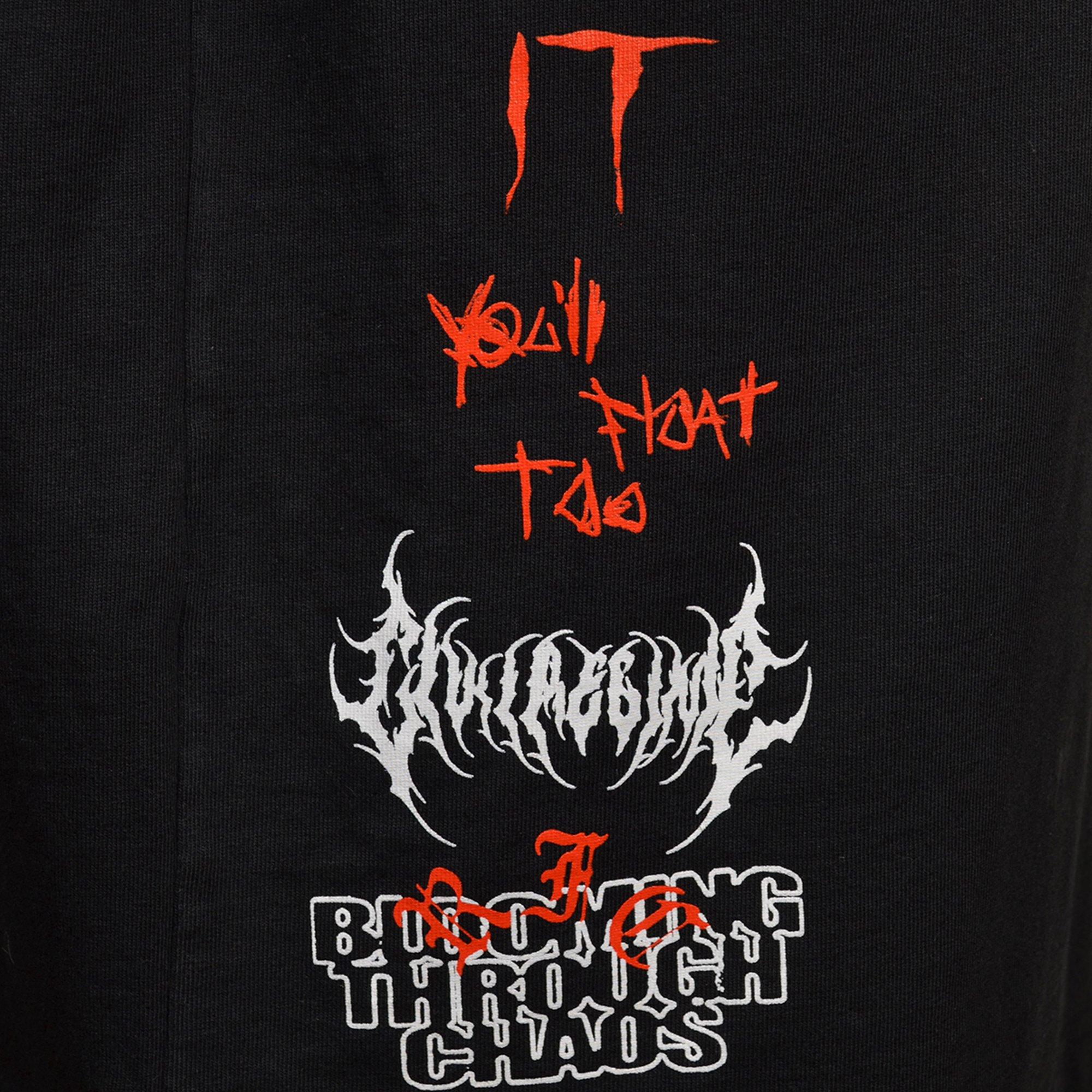 Civil Regime Men's Come Out And Play Tee - Black - BLACK Thumbnail View 4