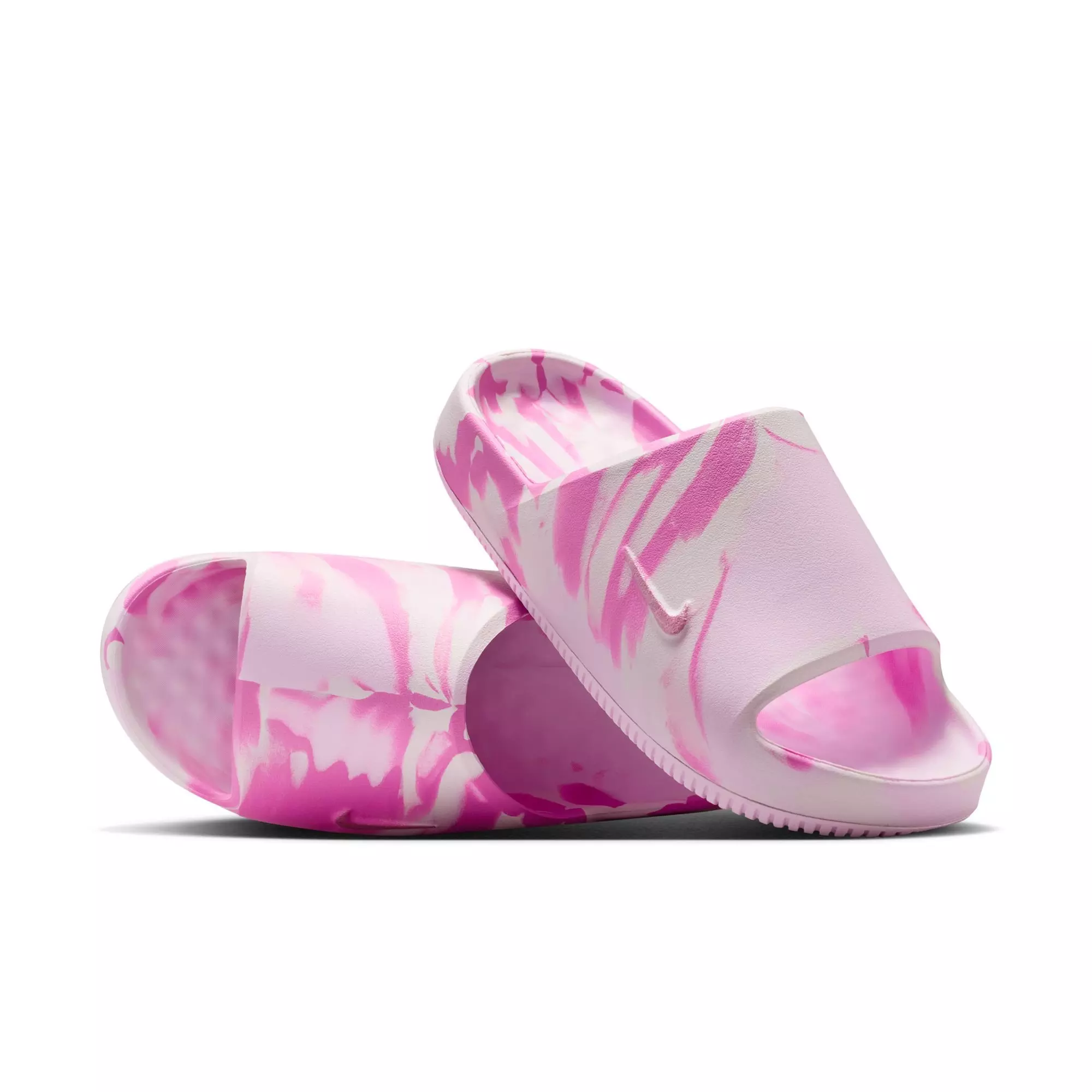 Nike Calm 2.0 Marbled "Playful Pink/Pink Foam" Women's Slide - PINK